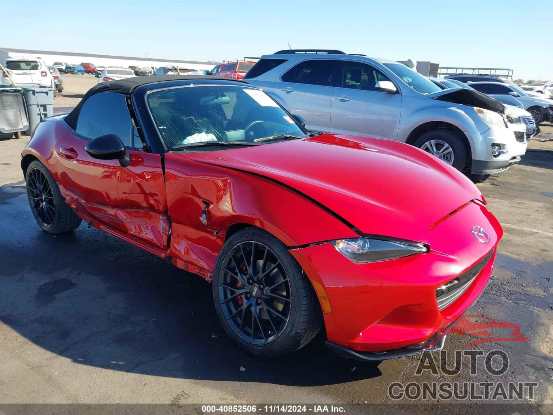 MAZDA MX-5 MIATA 2017 - JM1NDAC71H0120488