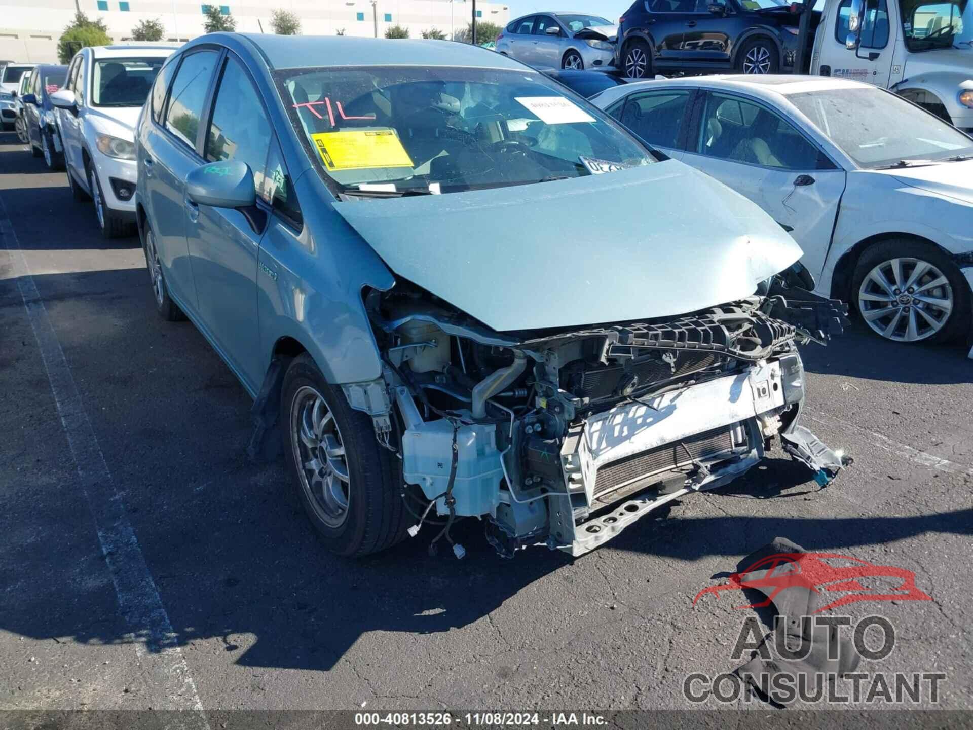 TOYOTA PRIUS V 2017 - JTDZN3EU5HJ059881