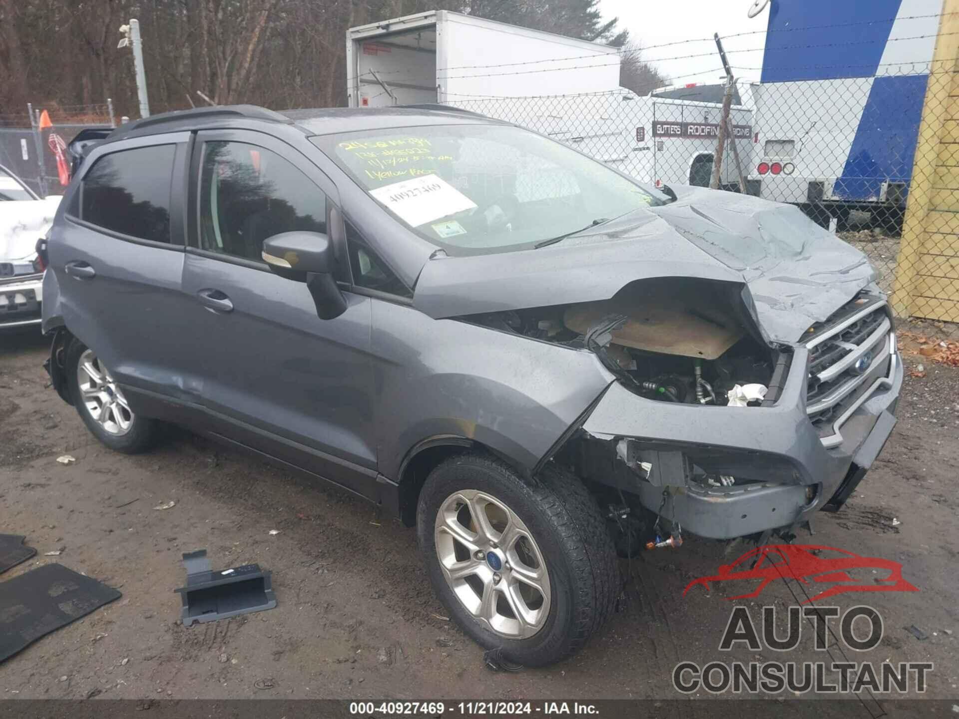 FORD ECOSPORT 2018 - MAJ6P1UL4JC192240