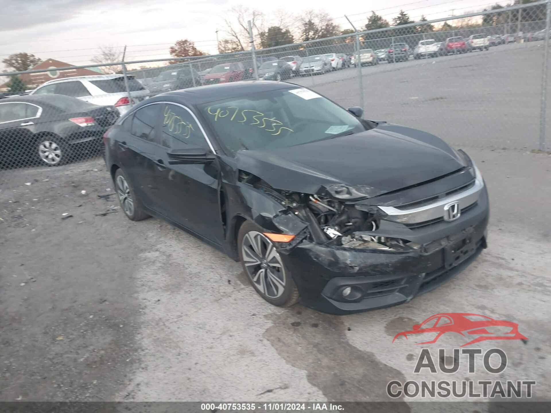HONDA CIVIC 2016 - 2HGFC1F34GH643709