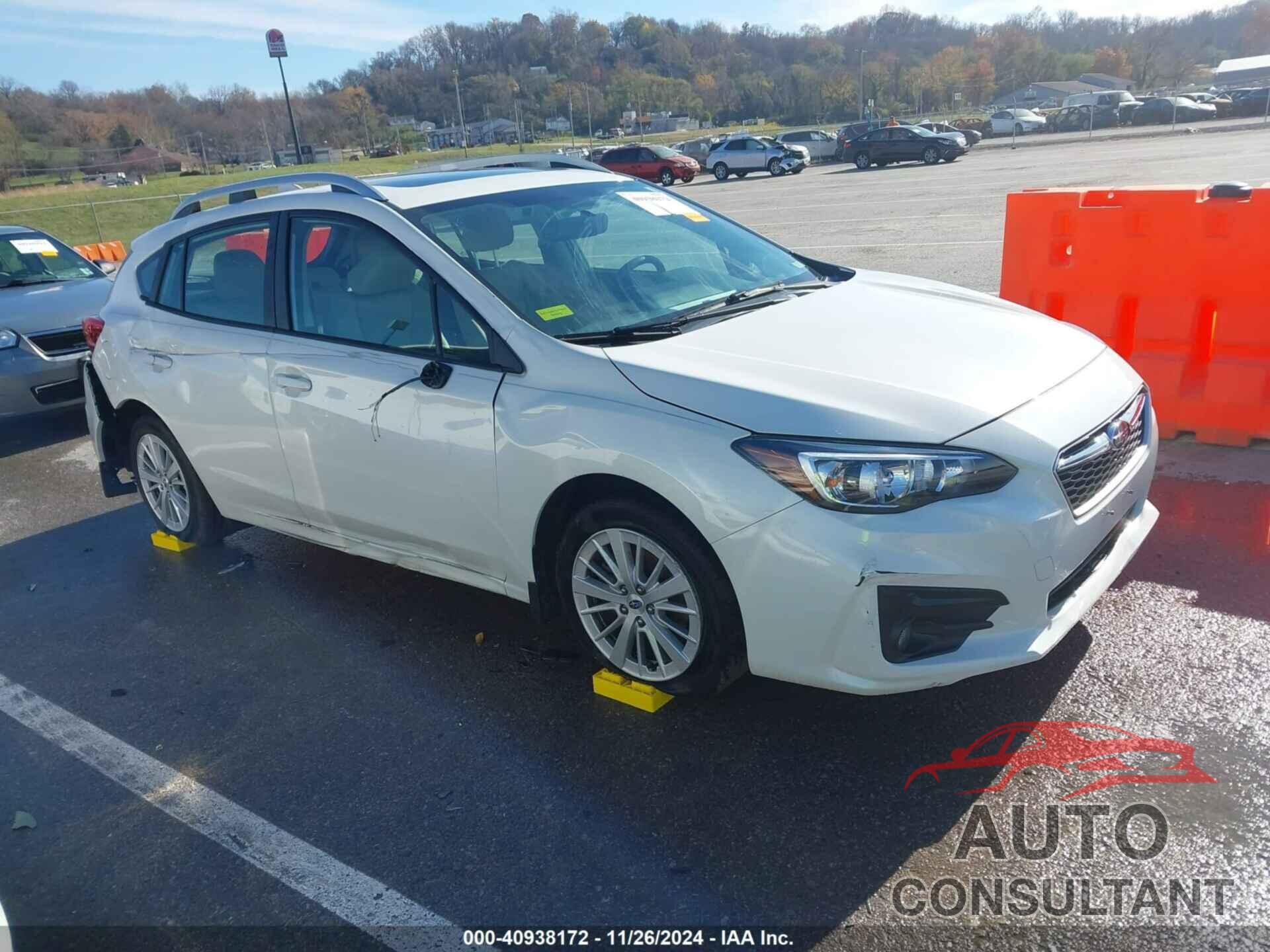 SUBARU IMPREZA 2018 - 4S3GTAD63J3736778