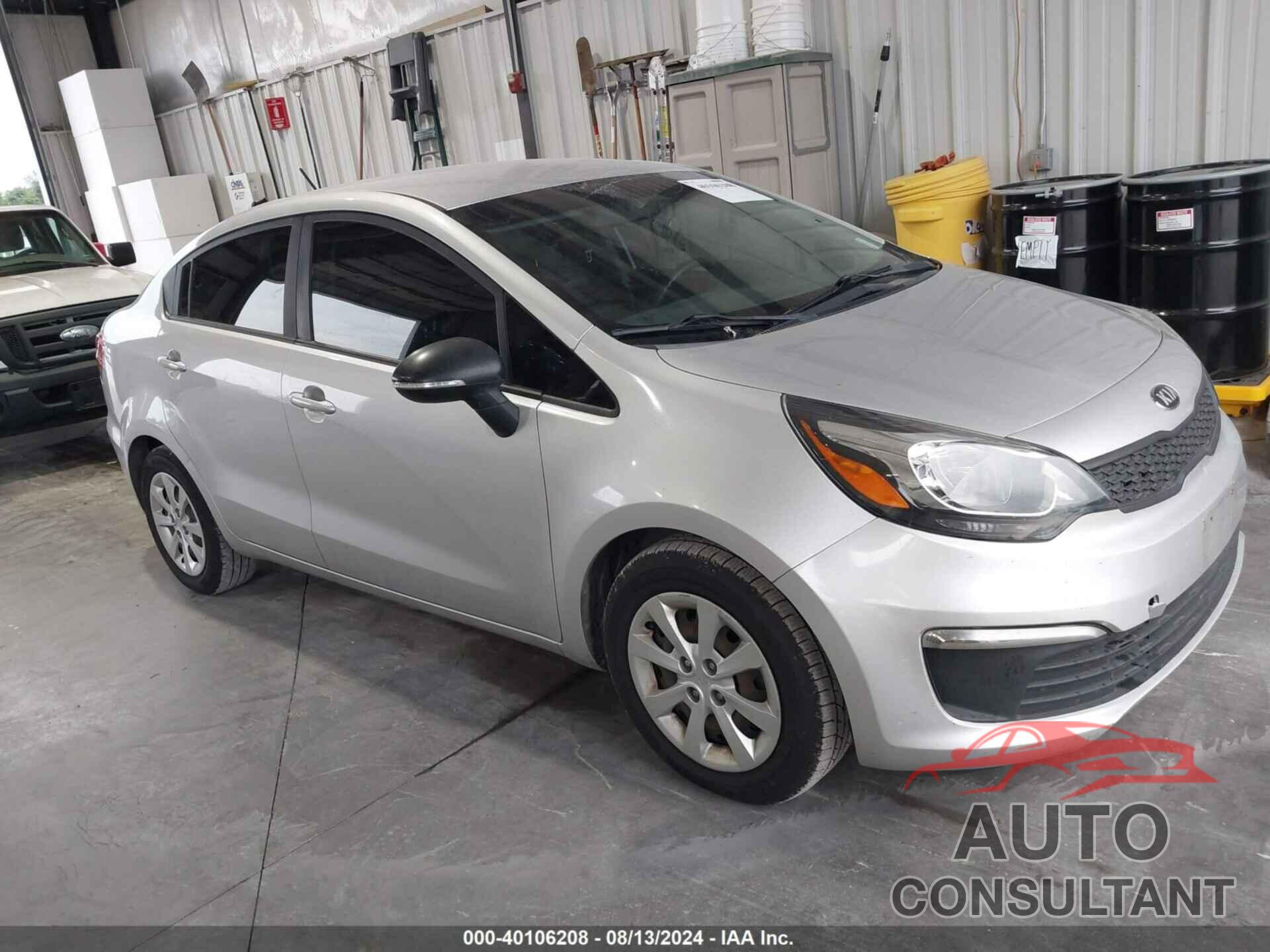 KIA RIO 2016 - KNADM4A3XG6696490