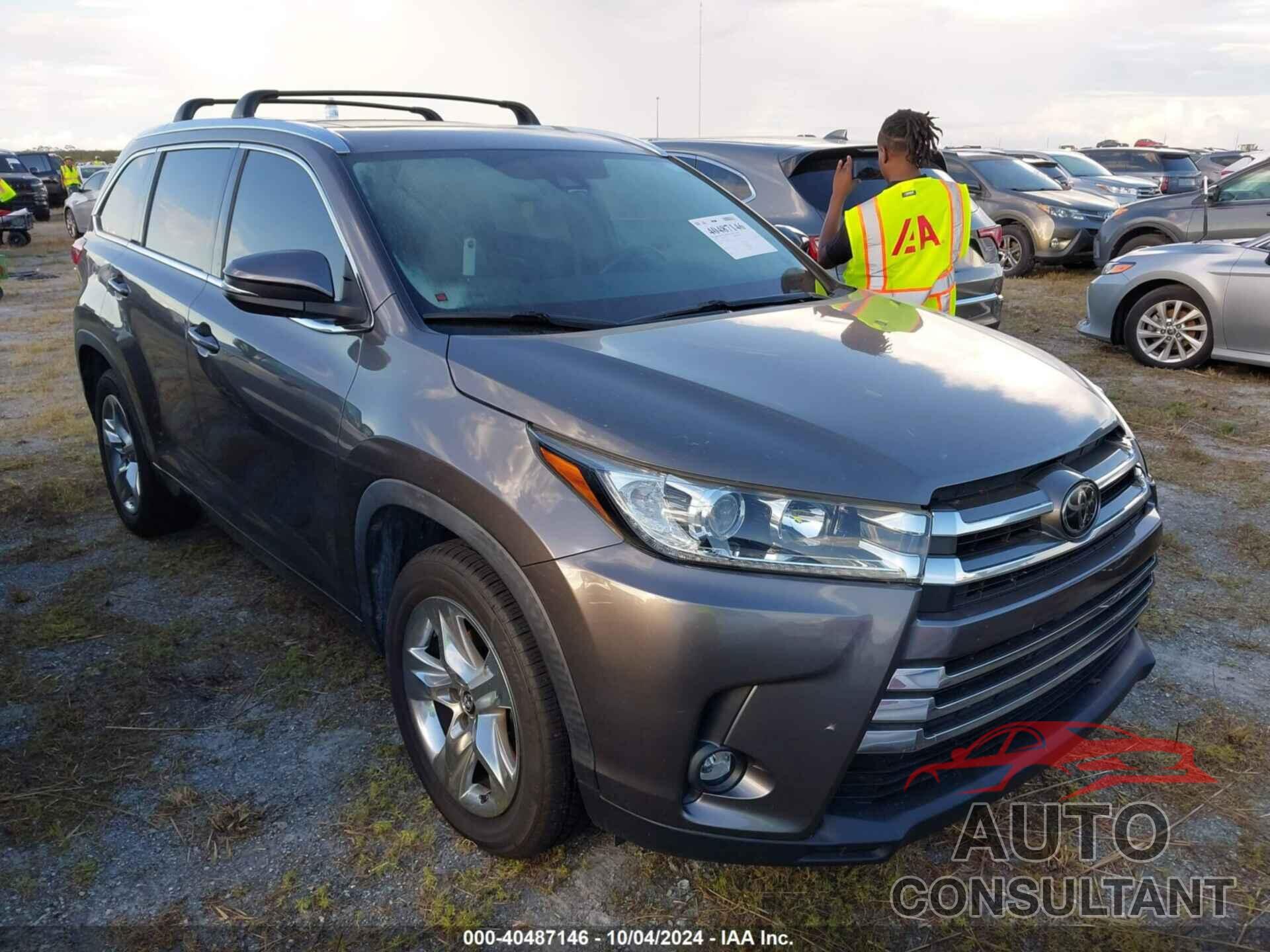 TOYOTA HIGHLANDER 2019 - 5TDYZRFH7KS344659