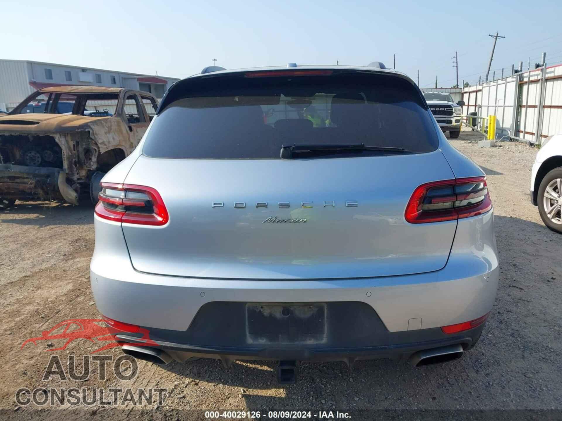 PORSCHE MACAN 2017 - WP1AA2A55HLB82780