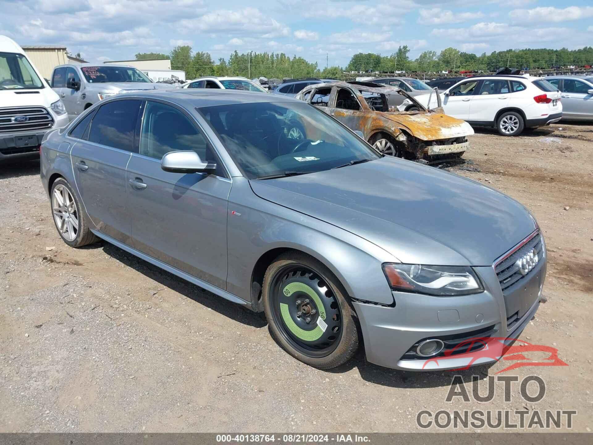 AUDI A4 2010 - WAUFFCFL1AN053089