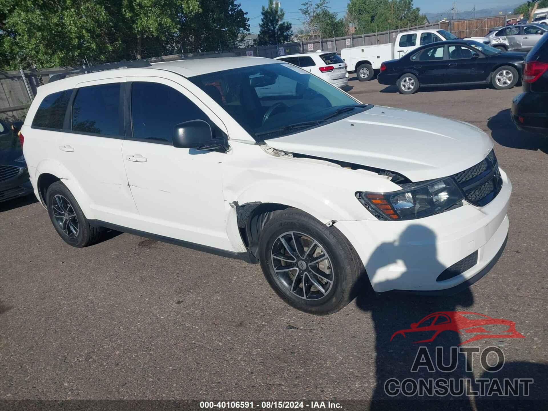 DODGE JOURNEY 2018 - 3C4PDCABXJT518206