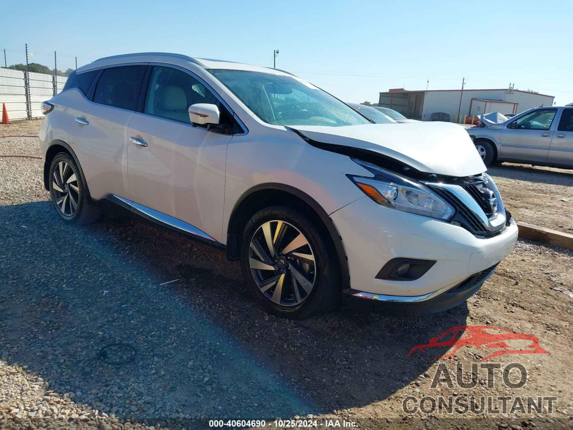NISSAN MURANO 2016 - 5N1AZ2MG1GN148244