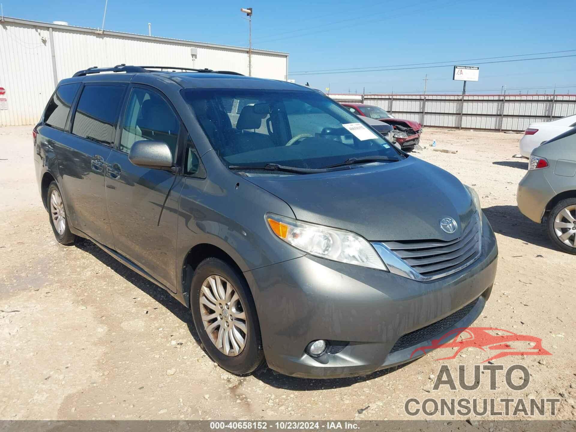 TOYOTA SIENNA 2011 - 5TDYK3DC3BS078677