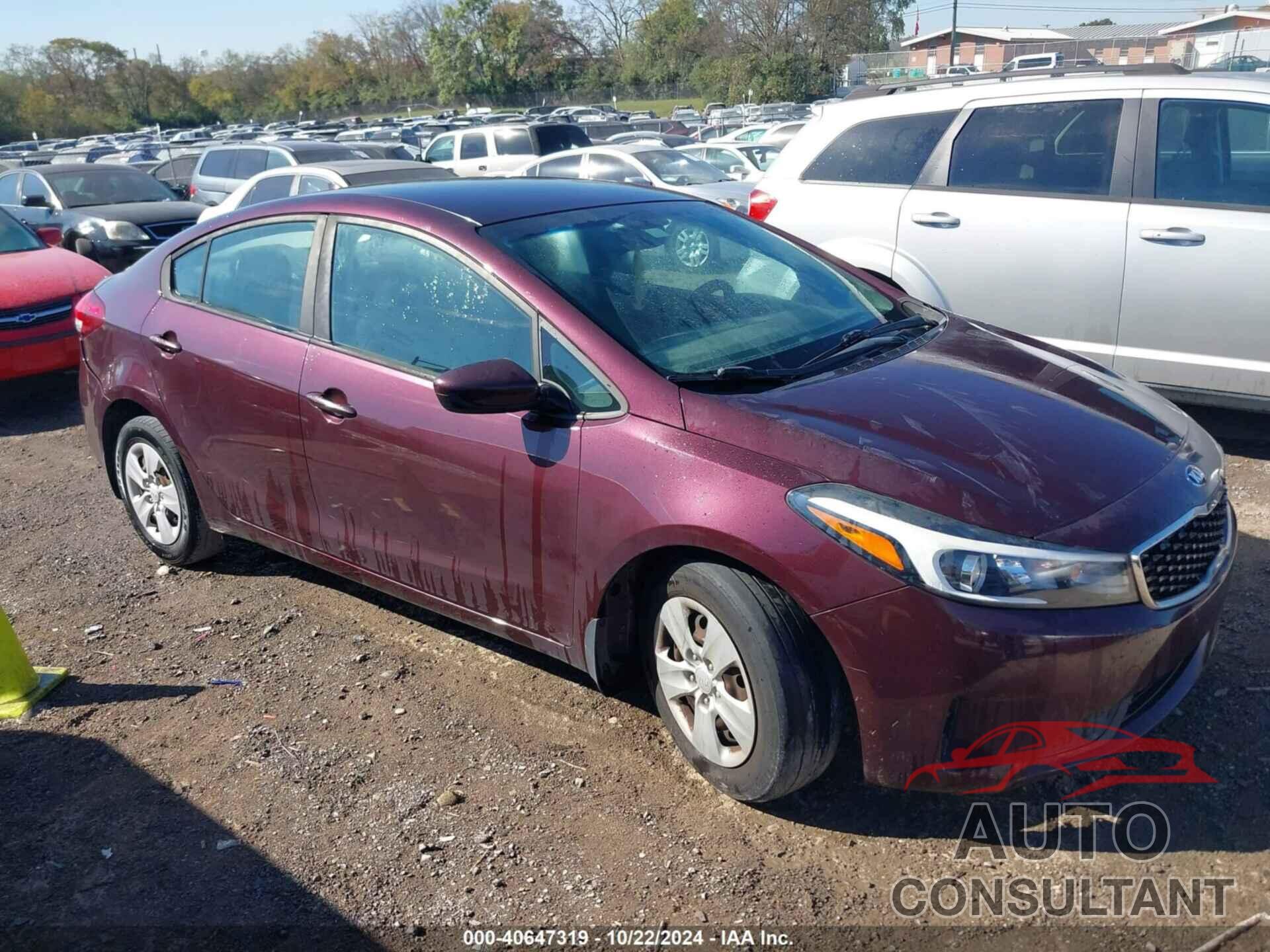 KIA FORTE 2017 - 3KPFK4A77HE032065