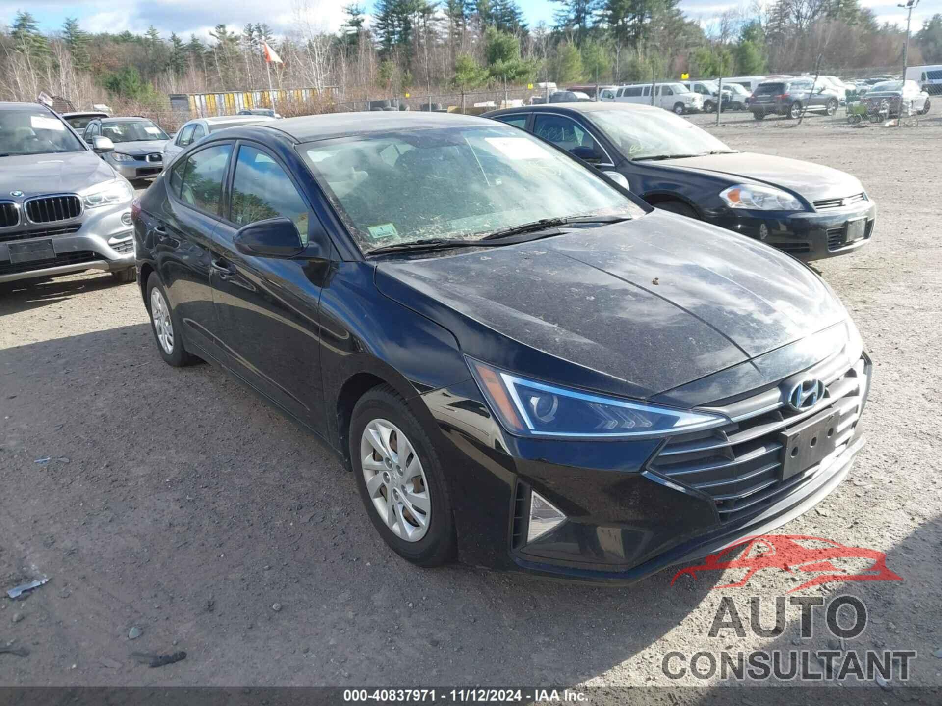 HYUNDAI ELANTRA 2019 - 5NPD74LF7KH425371