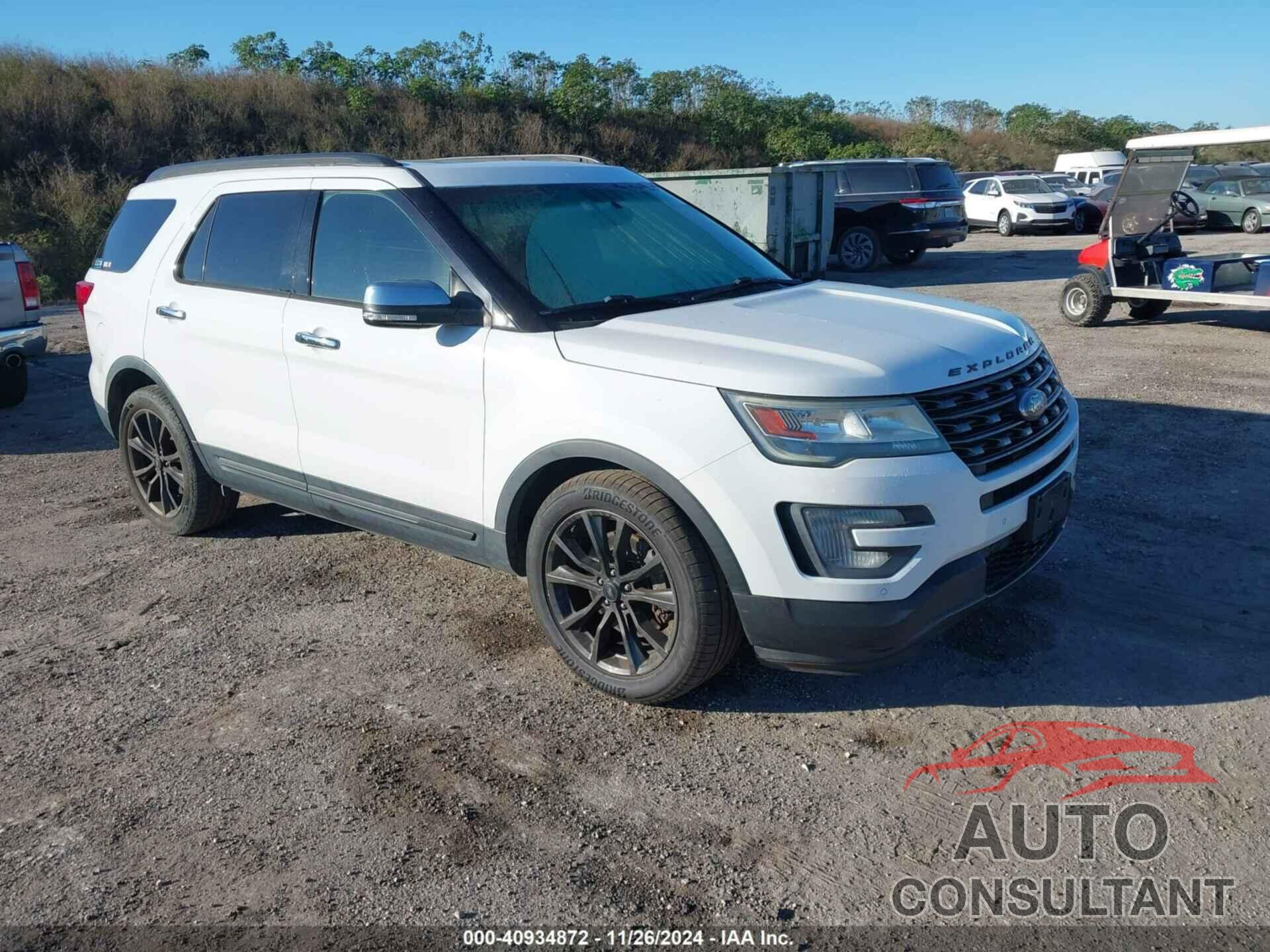 FORD EXPLORER 2017 - 1FM5K7D83HGB59876