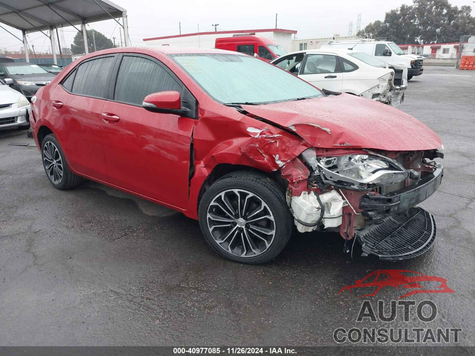 TOYOTA COROLLA 2014 - 5YFBURHE5EP105440