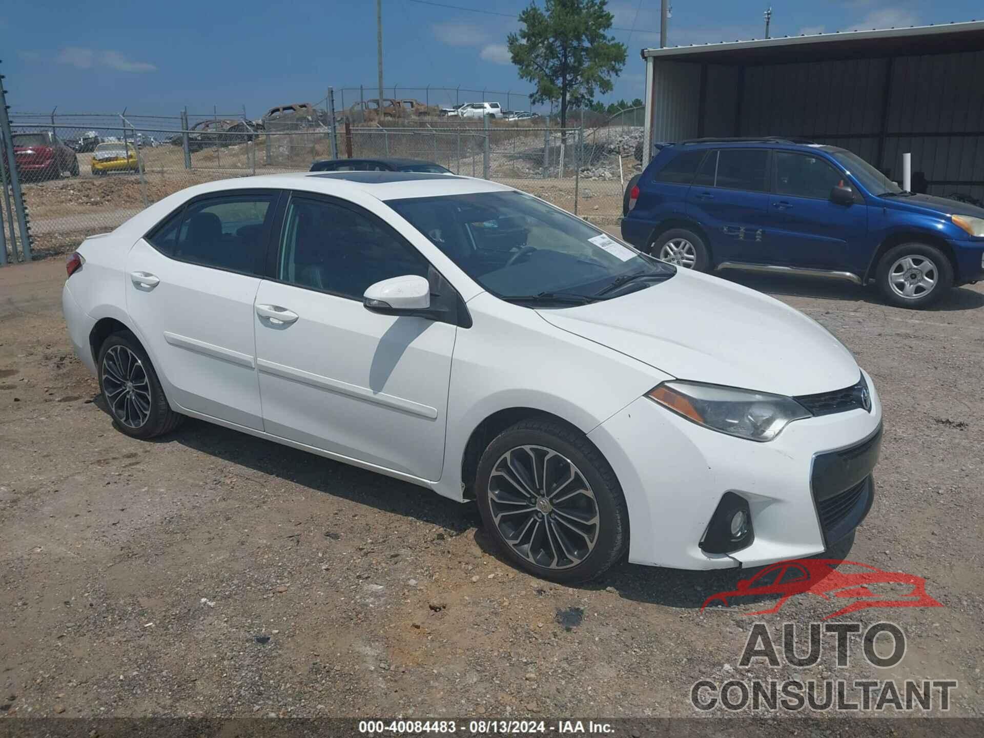 TOYOTA COROLLA 2016 - 5YFBURHE6GP464069