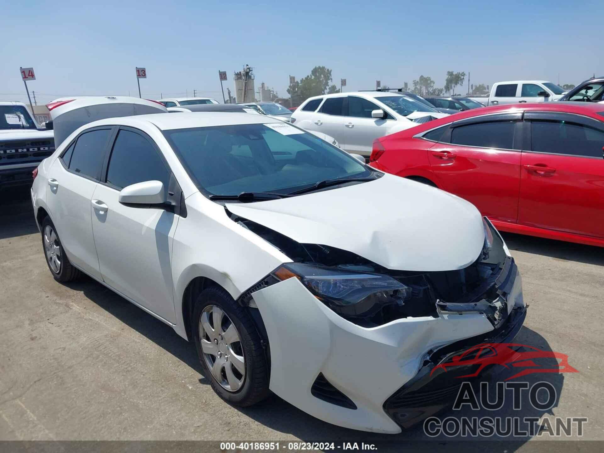 TOYOTA COROLLA 2018 - 5YFBURHEXJP773728