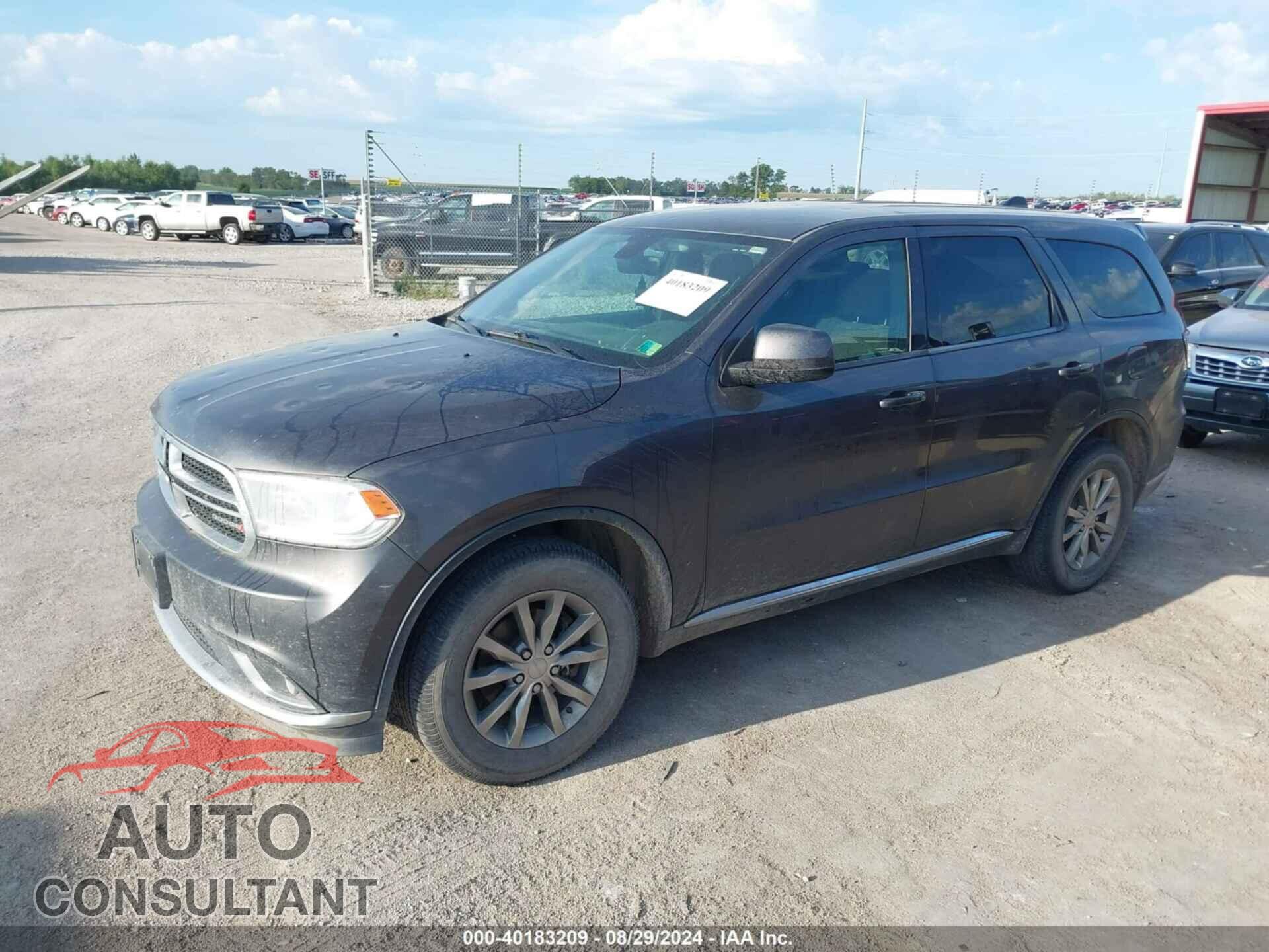 DODGE DURANGO 2017 - 1C4RDJAG6HC783137