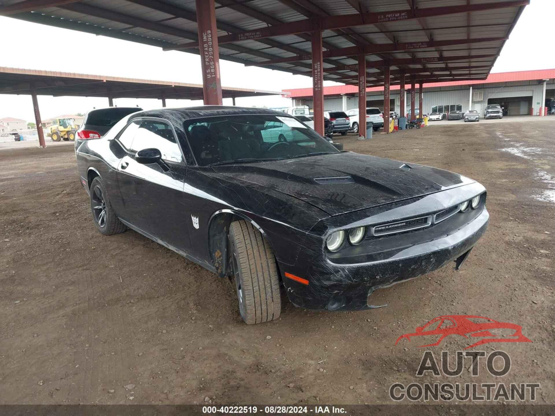 DODGE CHALLENGER 2016 - 2C3CDZAG9GH309171