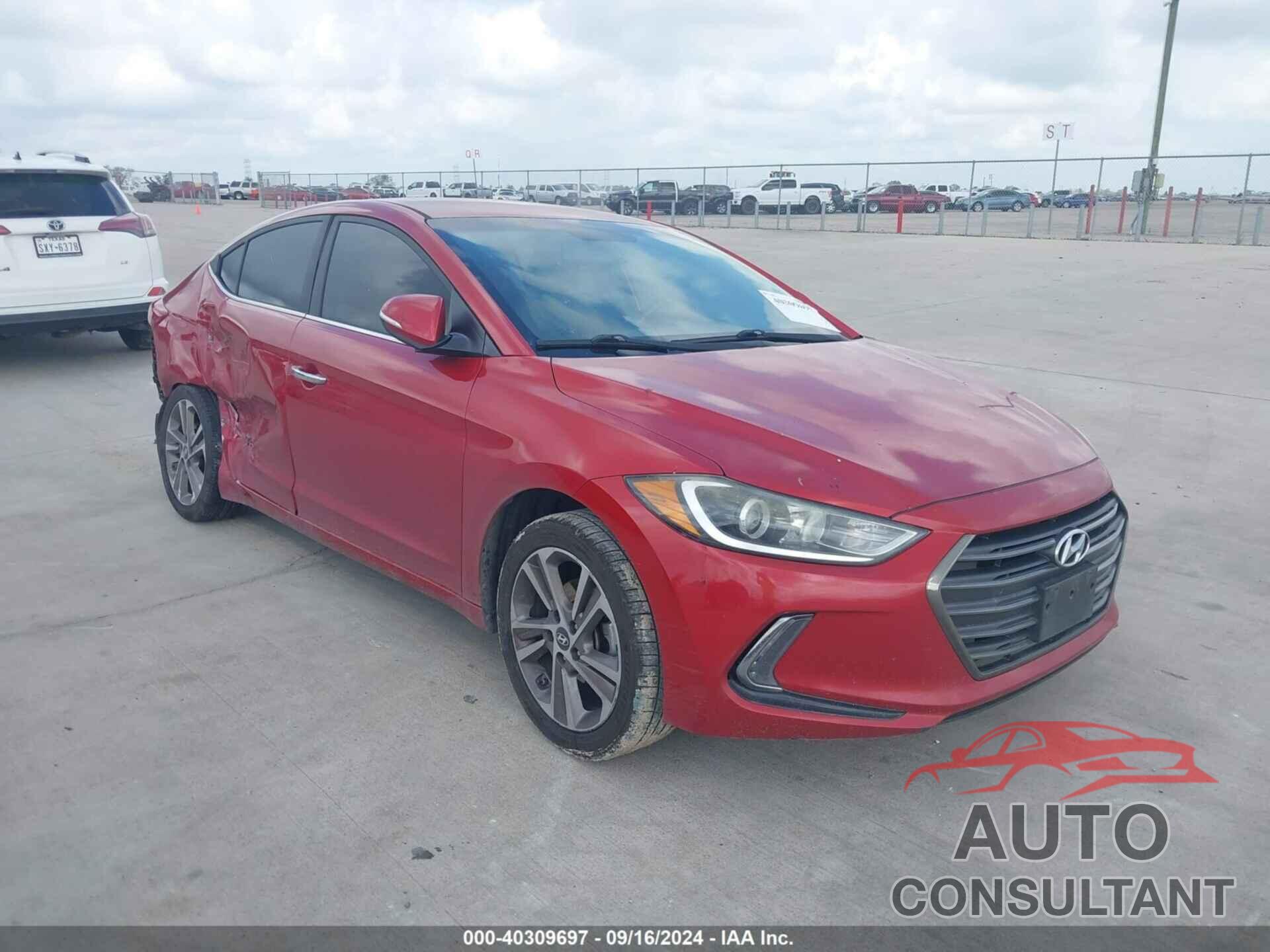 HYUNDAI ELANTRA 2017 - 5NPD84LF7HH048319