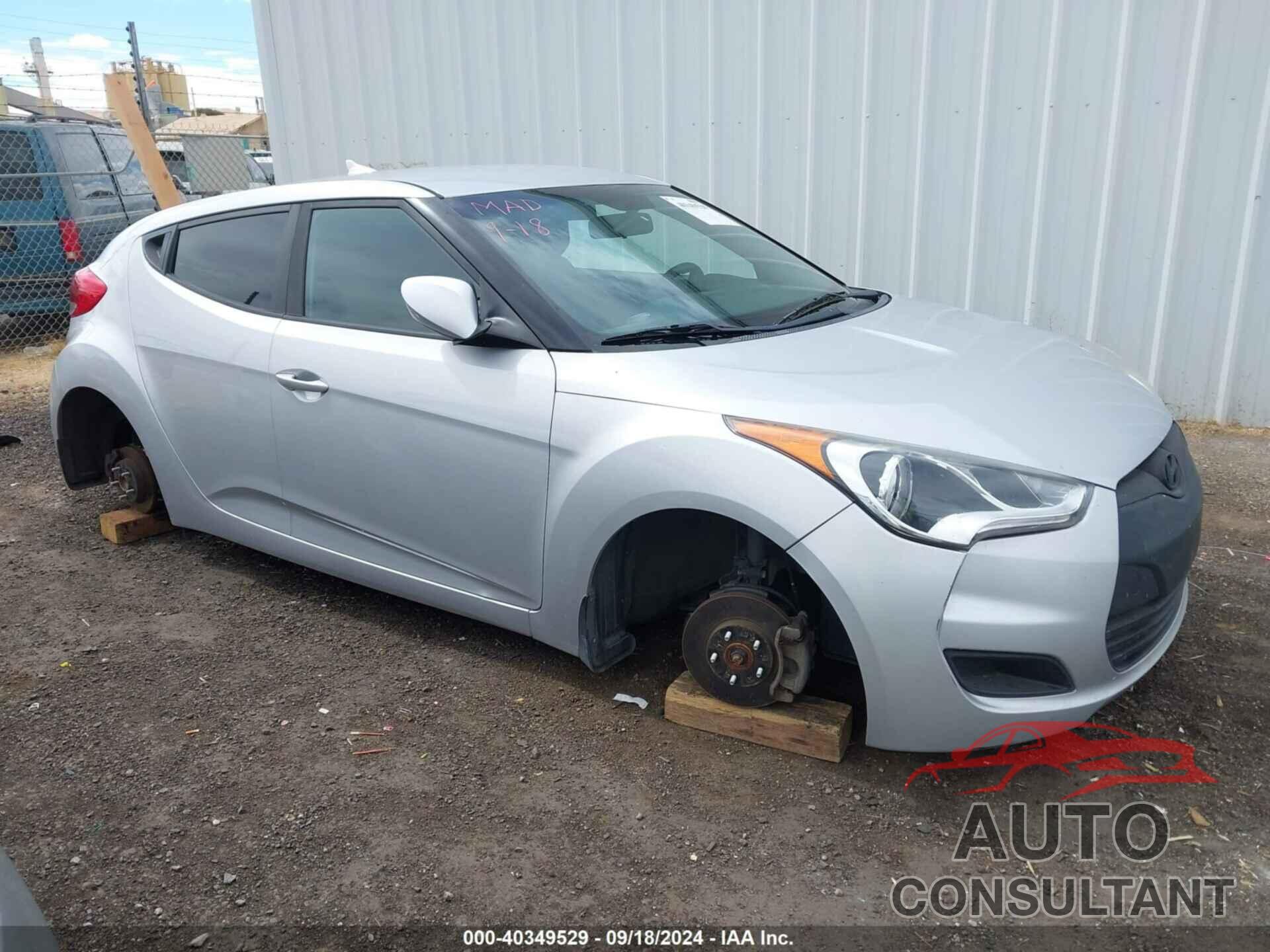 HYUNDAI VELOSTER 2016 - KMHTC6AD5GU298231