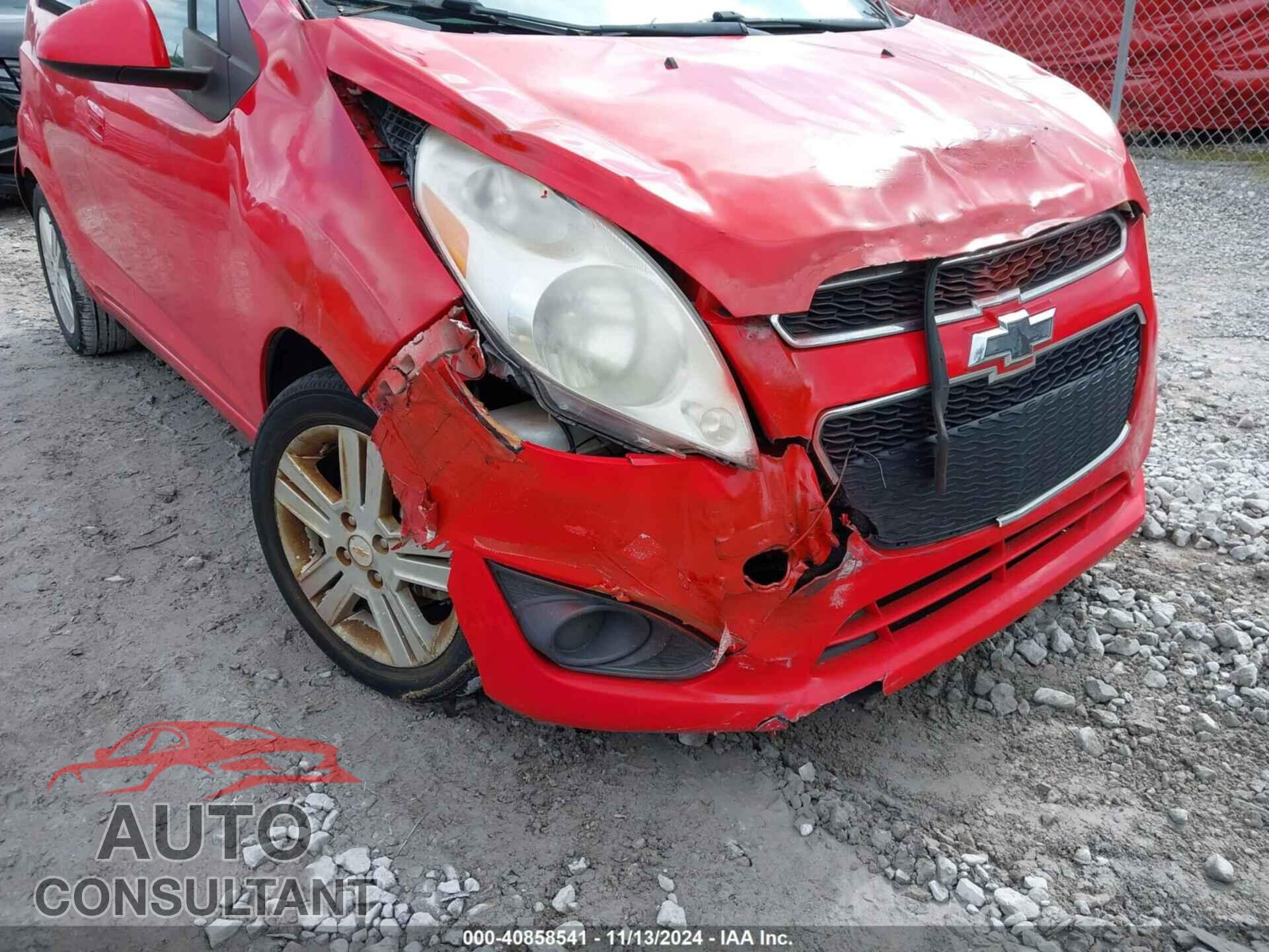 CHEVROLET SPARK 2013 - KL8CD6S91DC623267