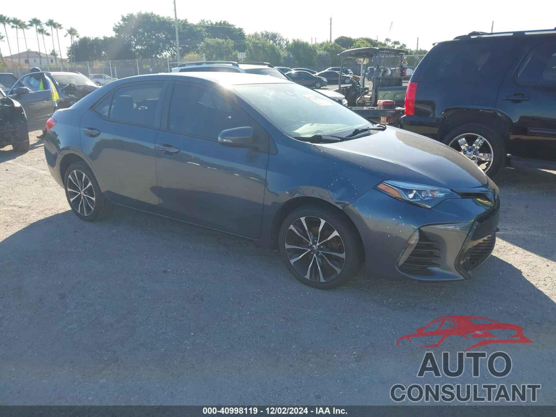 TOYOTA COROLLA 2017 - 2T1BURHE3HC843631