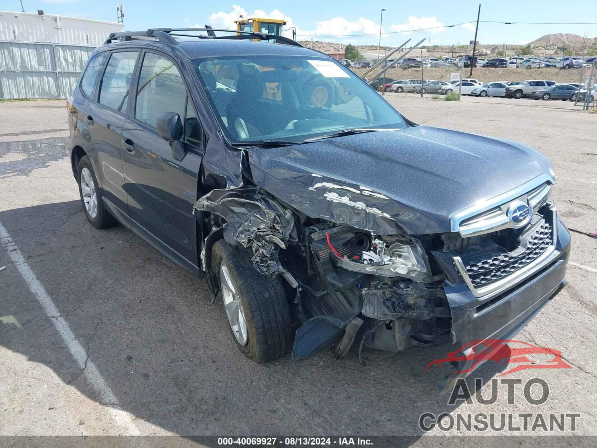 SUBARU FORESTER 2016 - JF2SJABC1GH485555