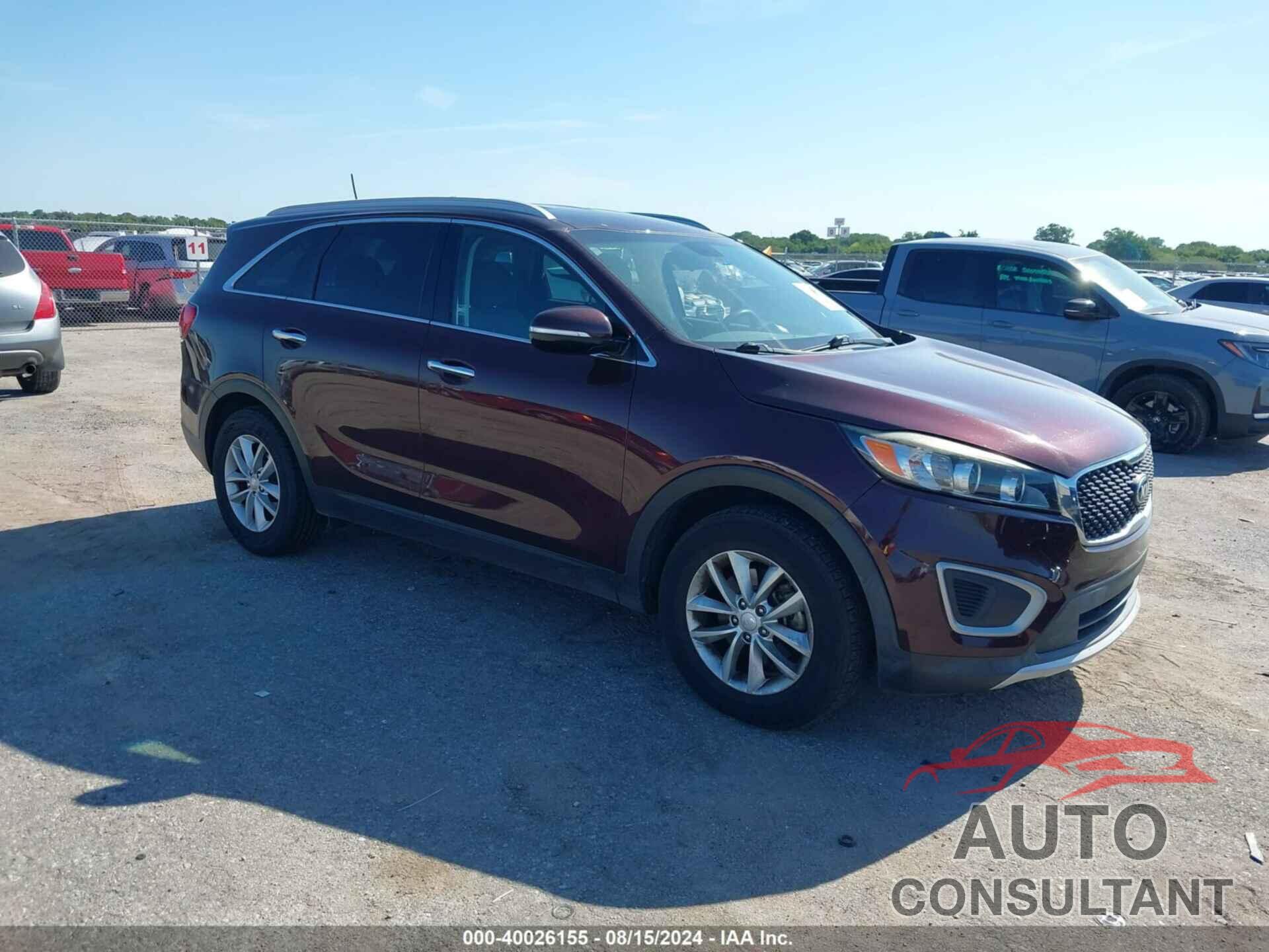 KIA SORENTO 2018 - 5XYPG4A59JG393617