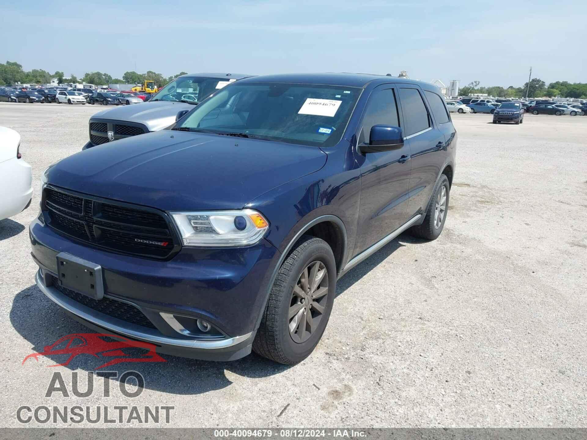 DODGE DURANGO 2018 - 1C4SDJFT1JC145942