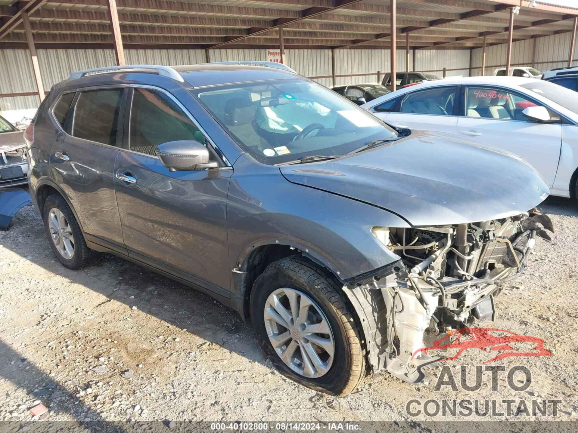 NISSAN ROGUE 2016 - 5N1AT2MV9GC798273