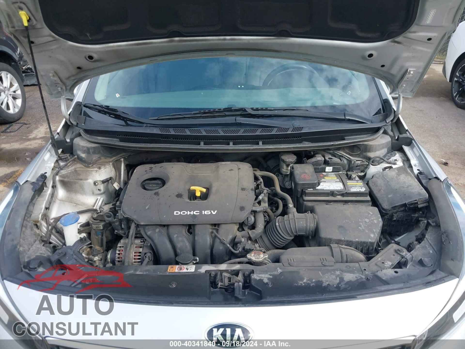 KIA FORTE 2017 - 3KPFL4A73HE058112