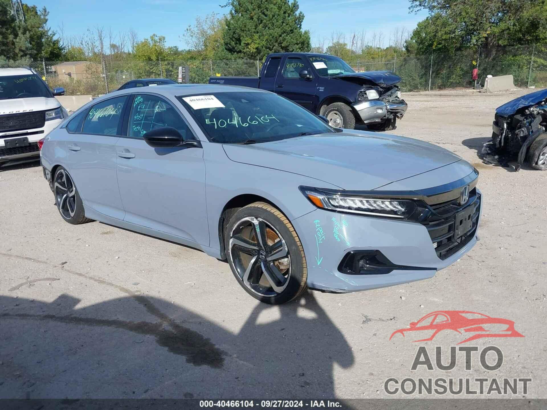 HONDA ACCORD 2022 - 1HGCV2F38NA016459