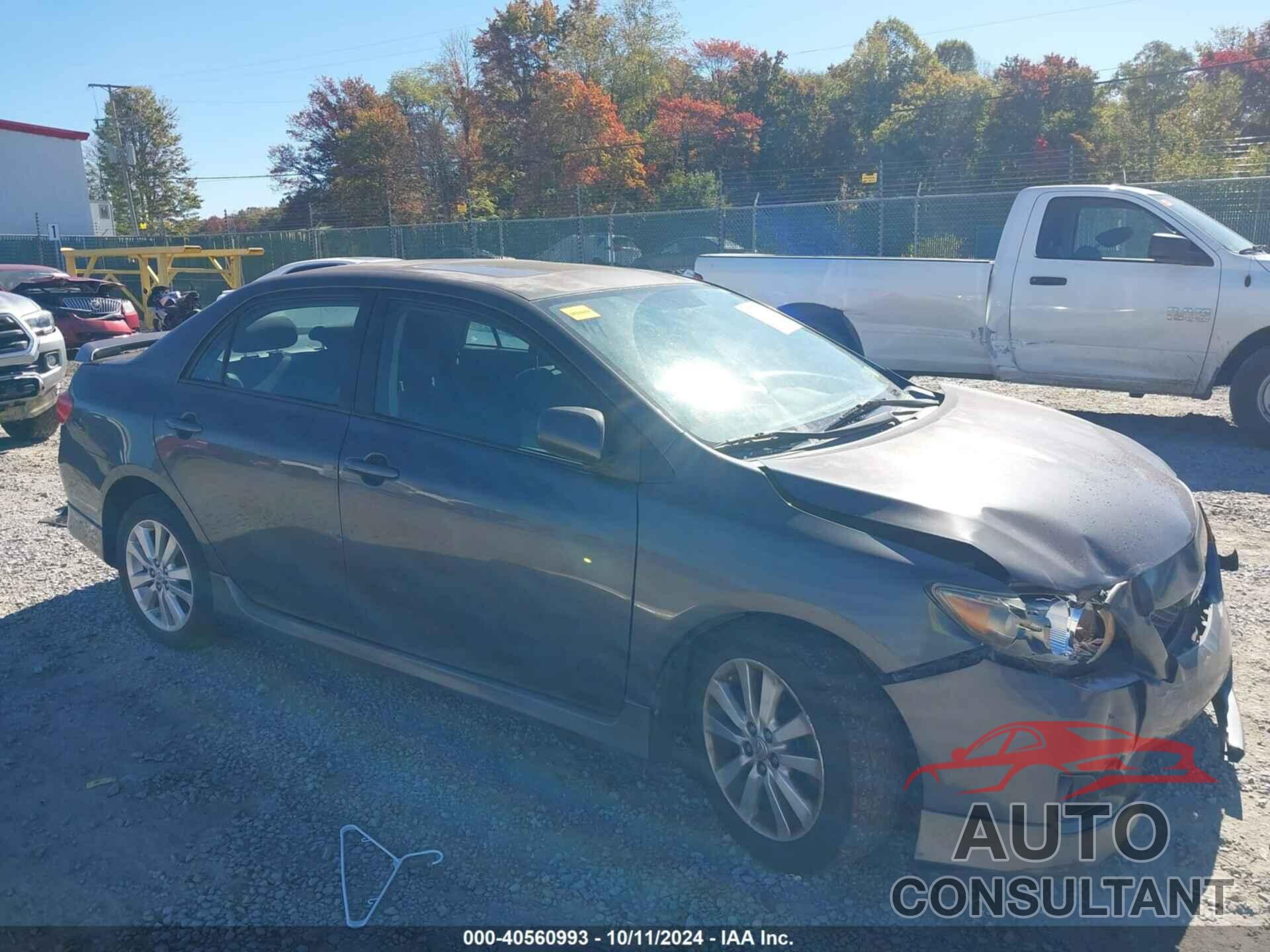 TOYOTA COROLLA 2009 - 2T1BU40E89C079453