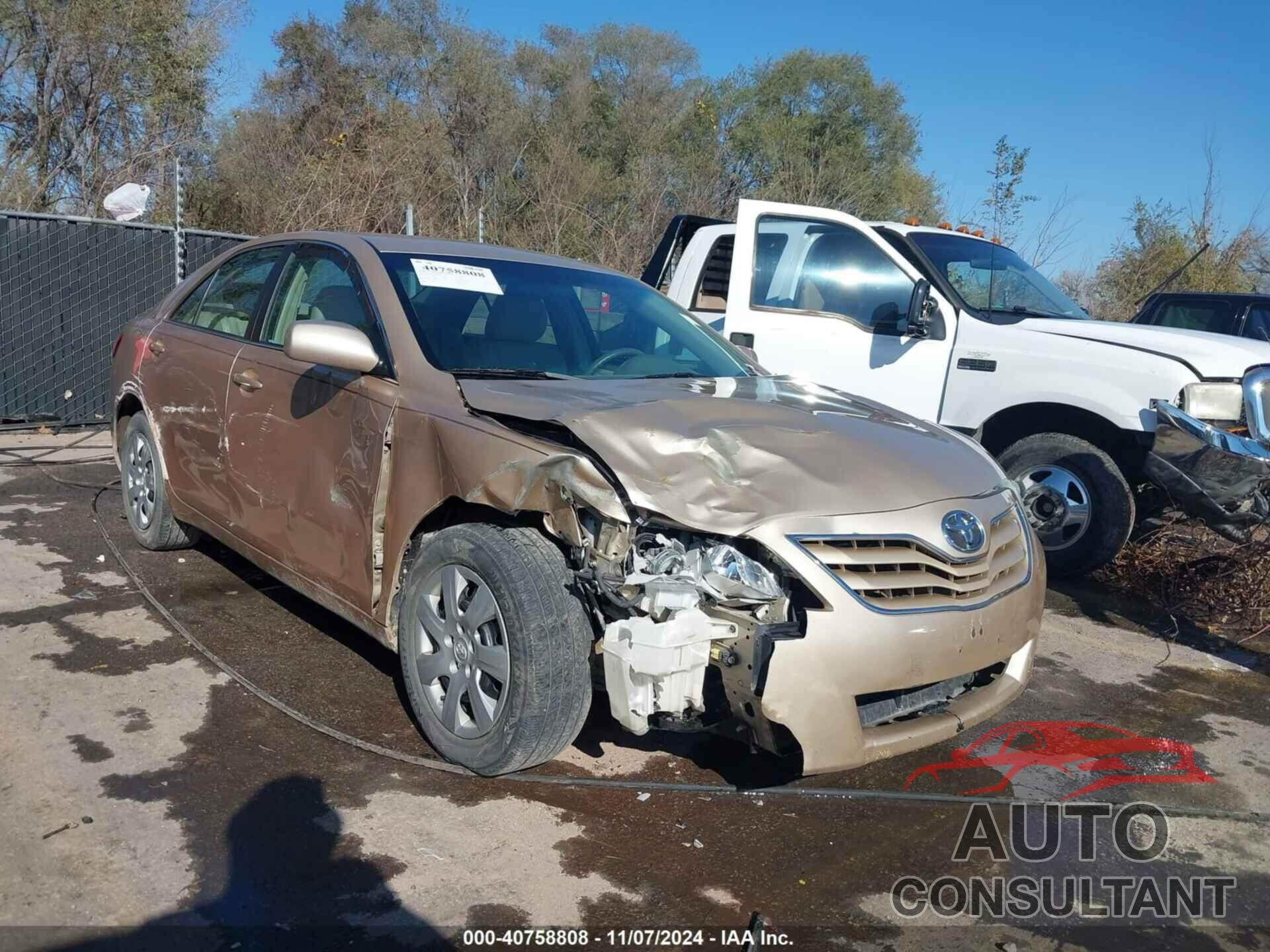 TOYOTA CAMRY 2010 - 4T4BF3EK1AR005934