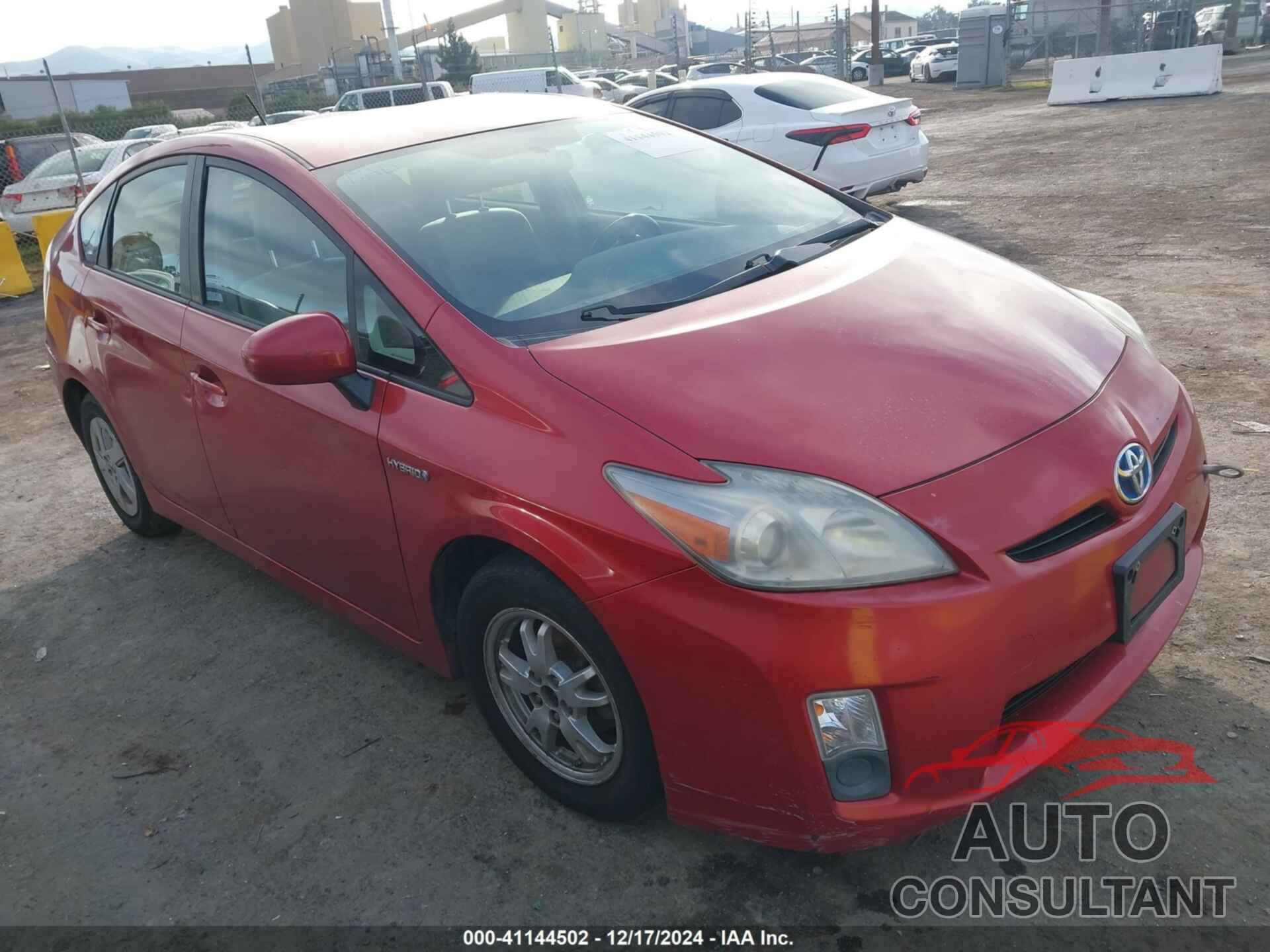 TOYOTA PRIUS 2010 - JTDKN3DU2A5220804