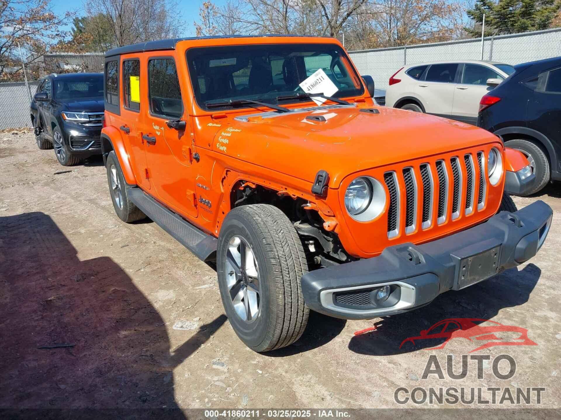 JEEP WRANGLER UNLIMITED 2020 - 1C4HJXEN1LW114443