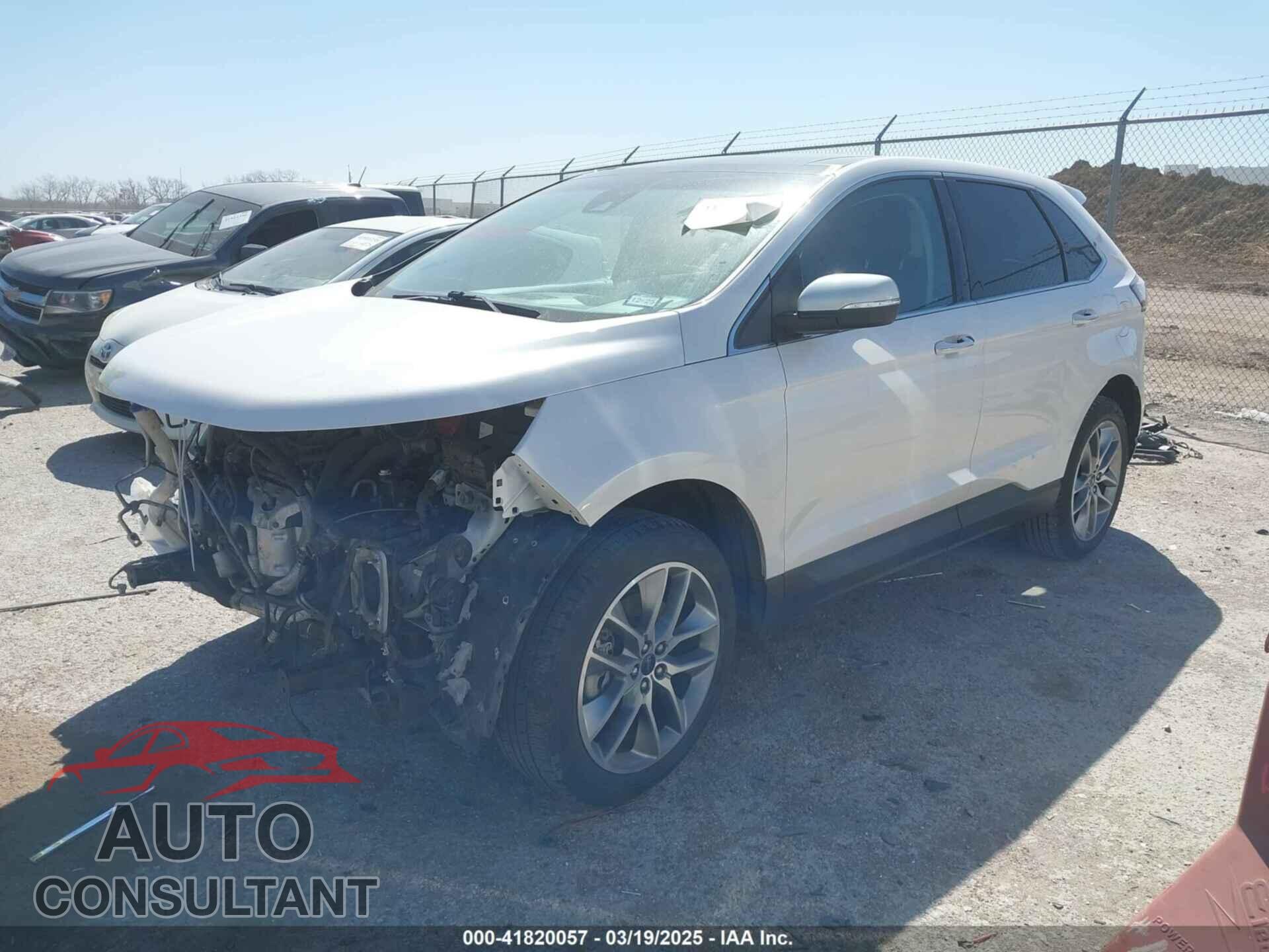 FORD EDGE 2017 - 2FMPK3K89HBC54597