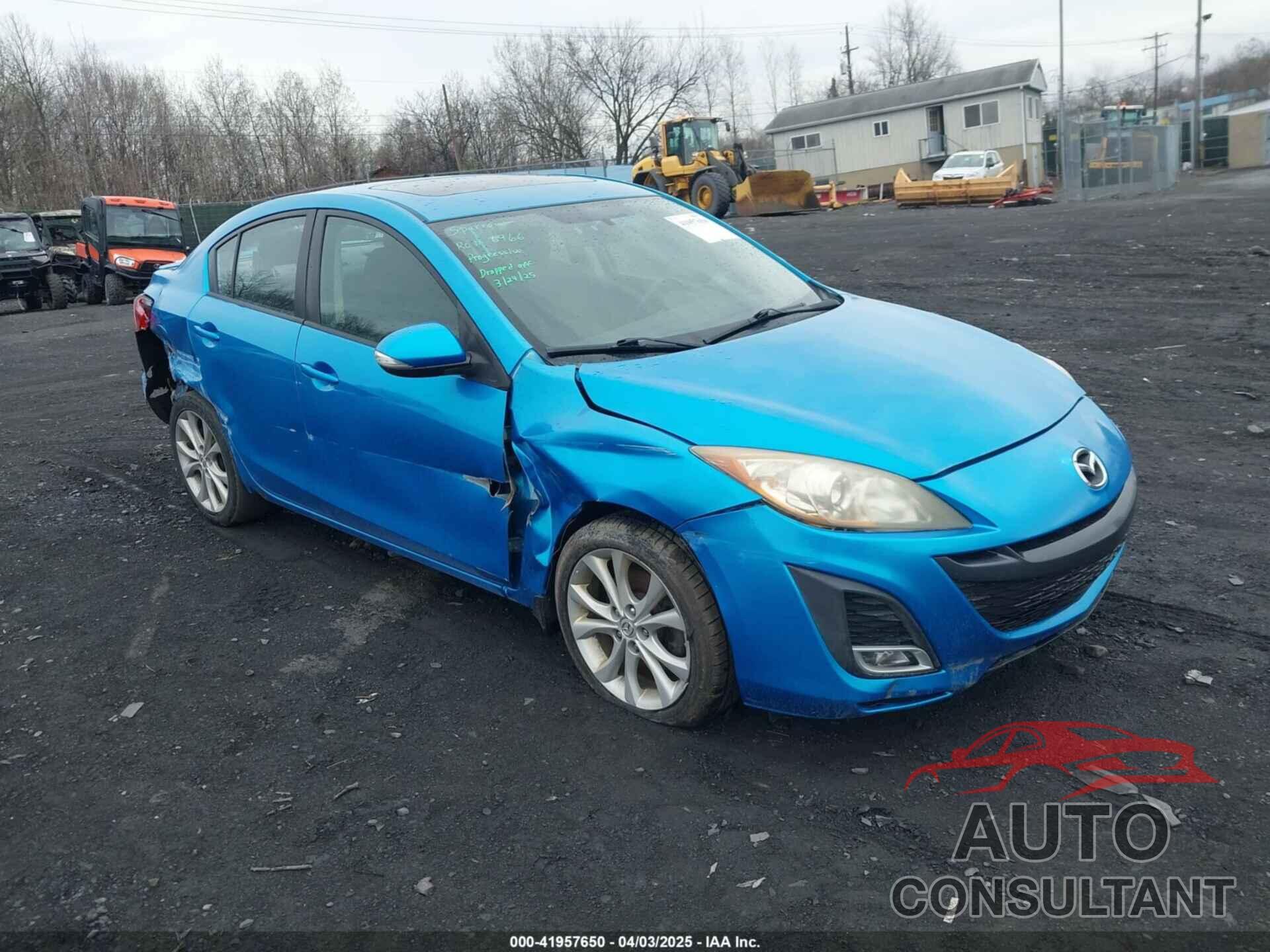 MAZDA MAZDA3 2010 - JM1BL1S64A1168453