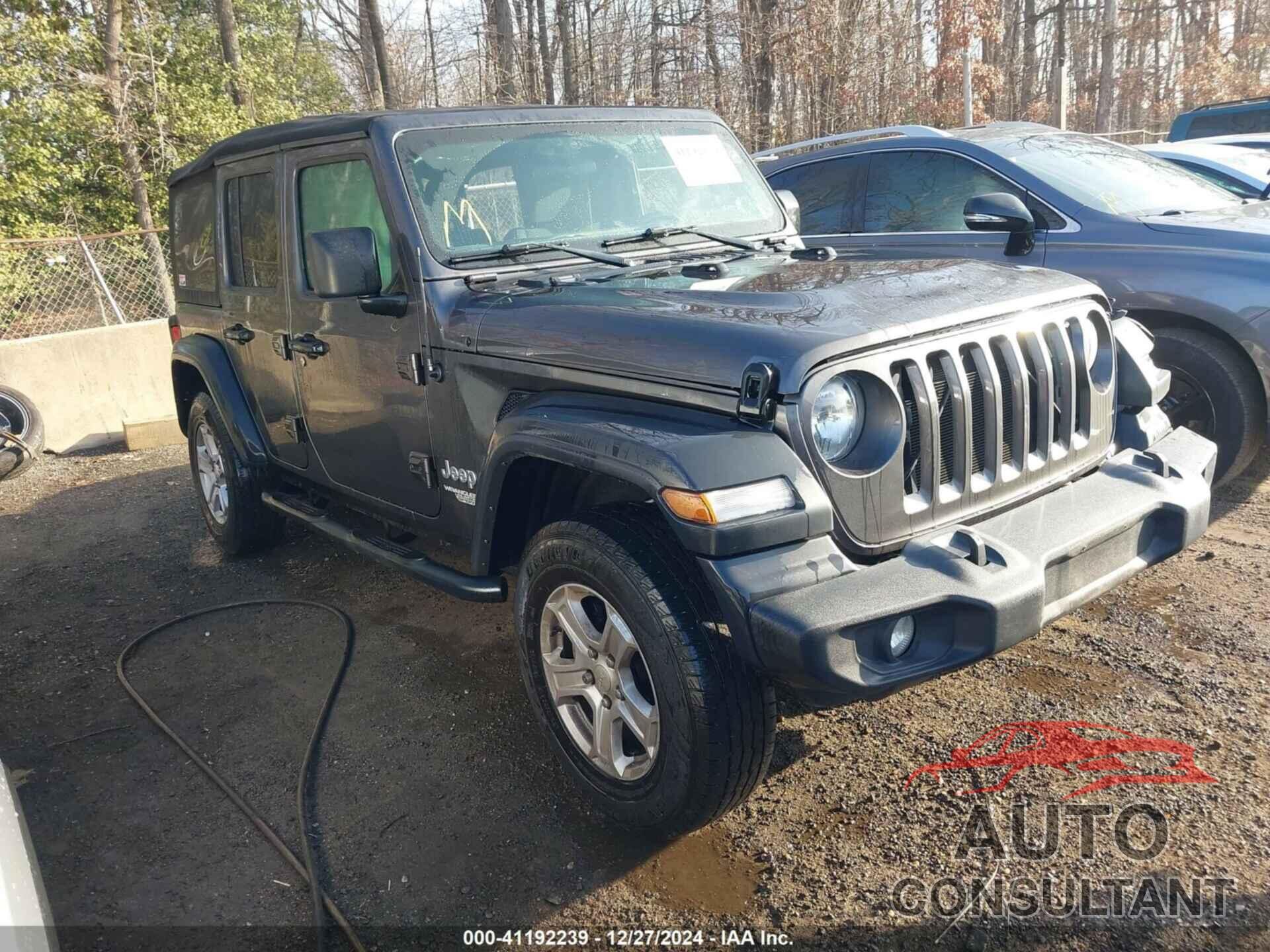 JEEP WRANGLER UNLIMITED 2019 - 1C4HJXDG1KW583646