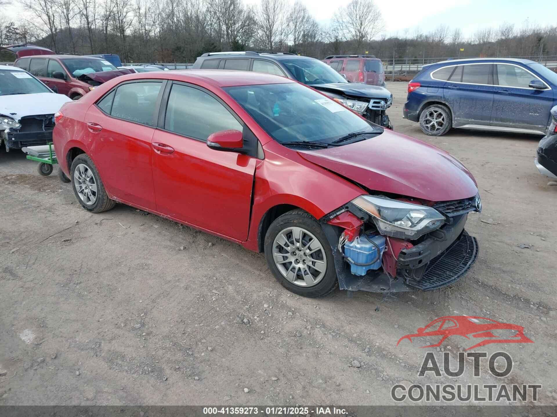 TOYOTA COROLLA 2015 - 2T1BURHE3FC382038