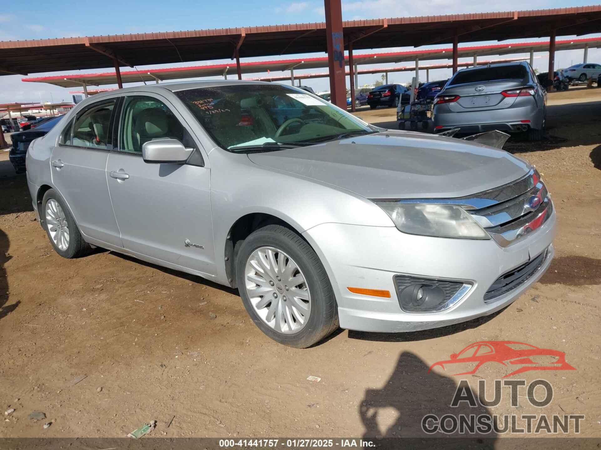 FORD FUSION HYBRID 2010 - 3FADP0L30AR185404