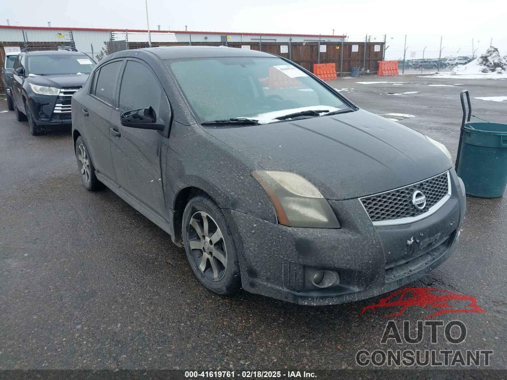 NISSAN SENTRA 2012 - 3N1AB6AP5CL734981