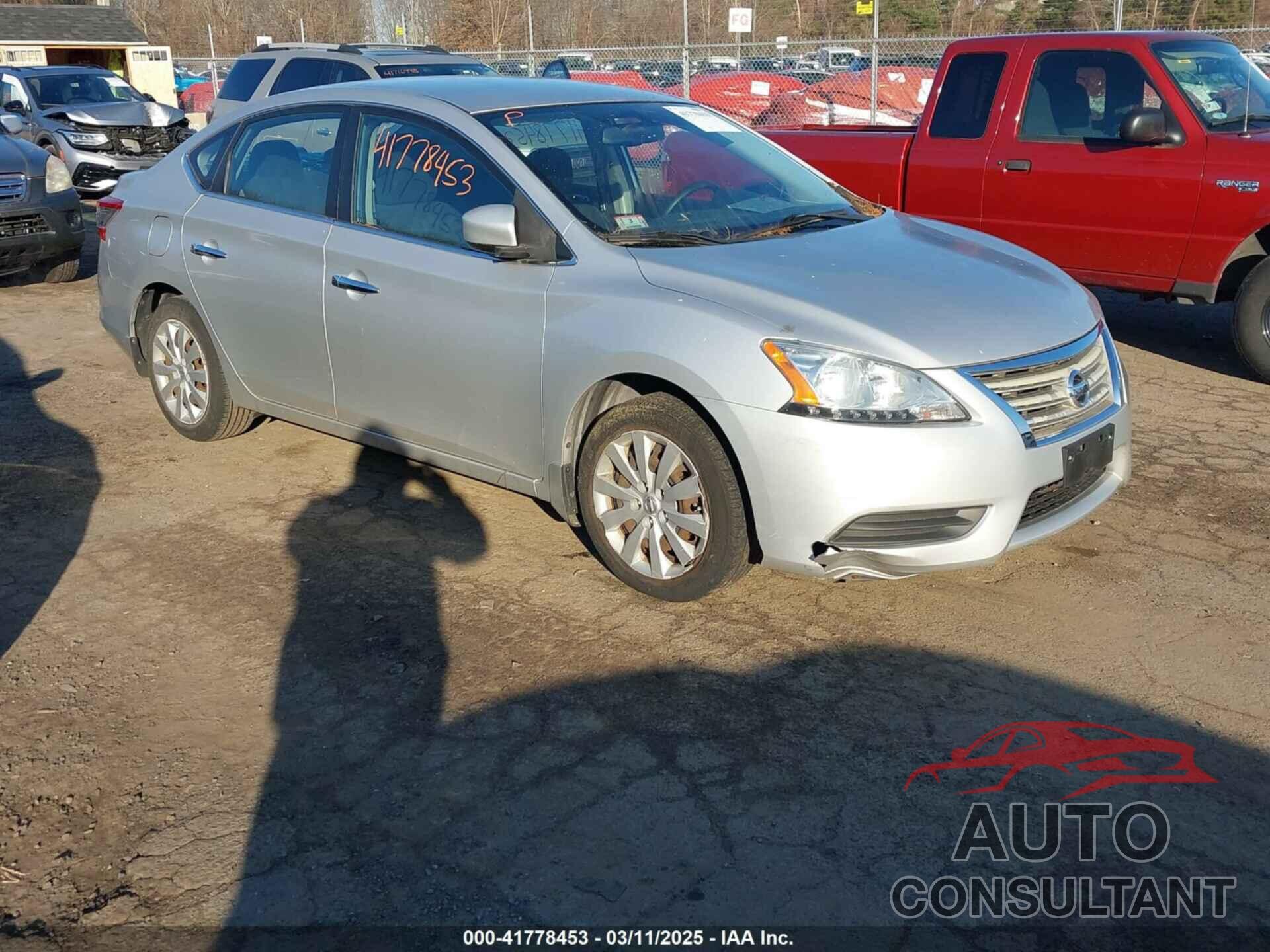 NISSAN SENTRA 2013 - 3N1AB7AP6DL724192