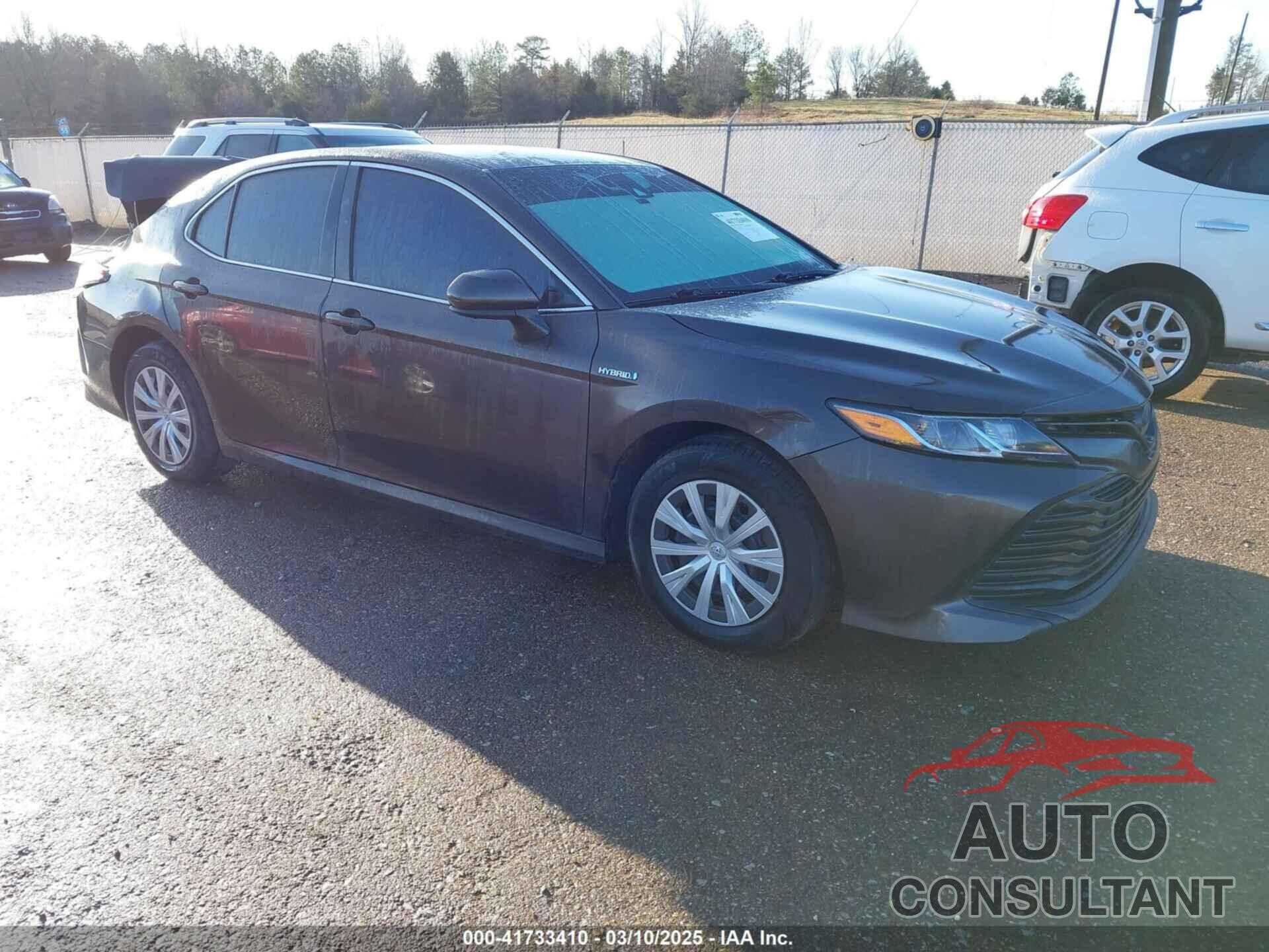 TOYOTA CAMRY HYBRID 2019 - 4T1B31HK4KU516123