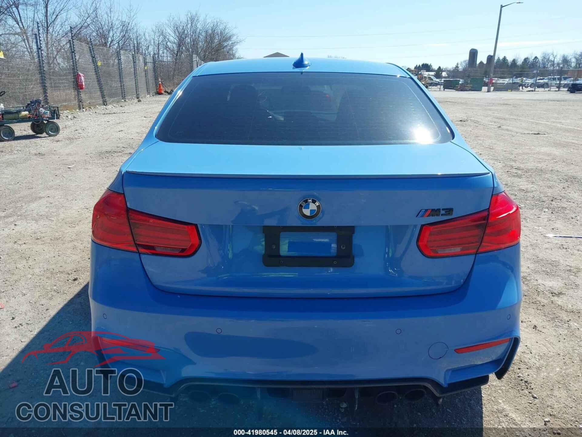 BMW M3 2017 - WBS8M9C59H5G42150