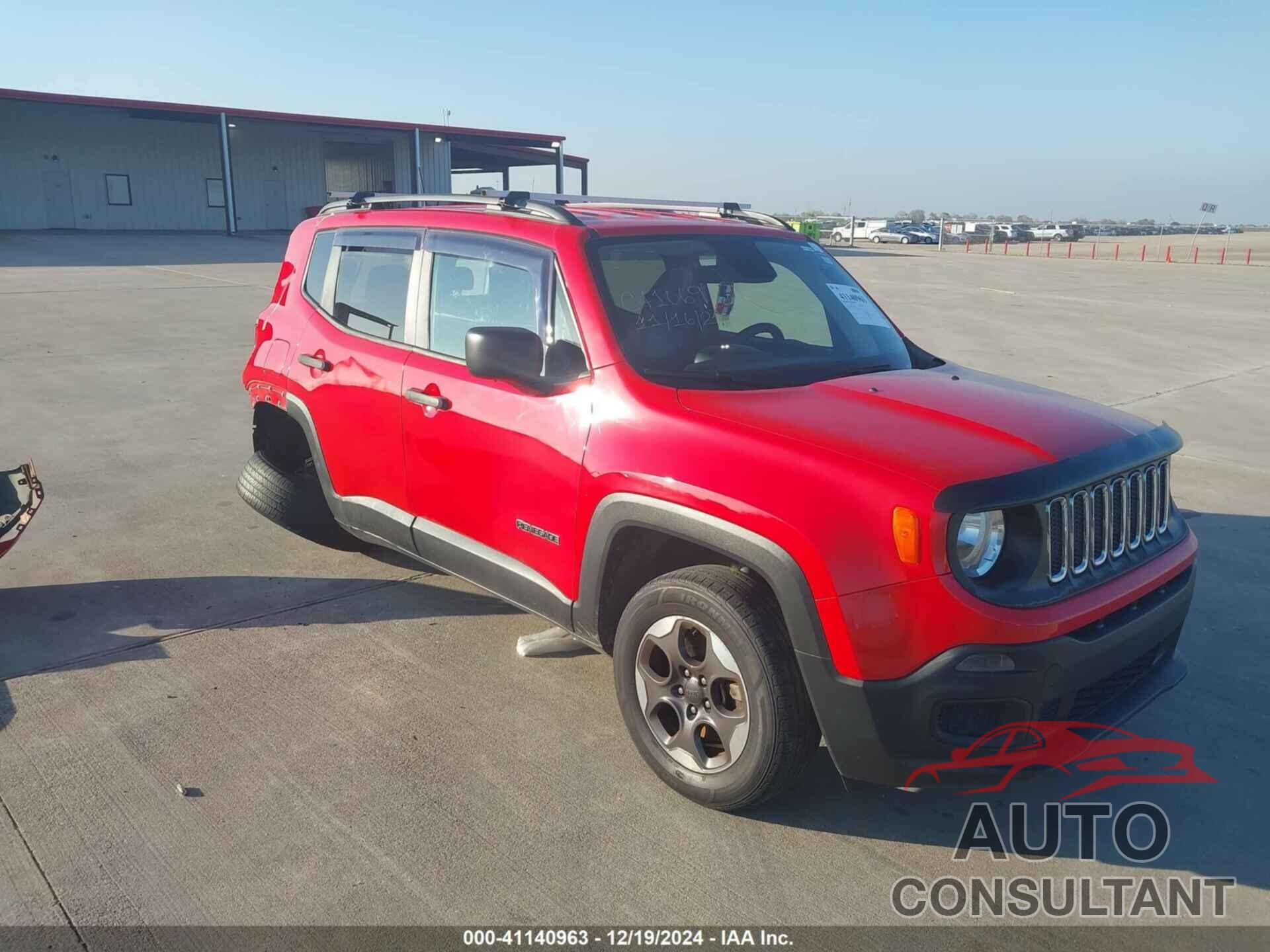 JEEP RENEGADE 2018 - ZACCJBAB2JPH20563