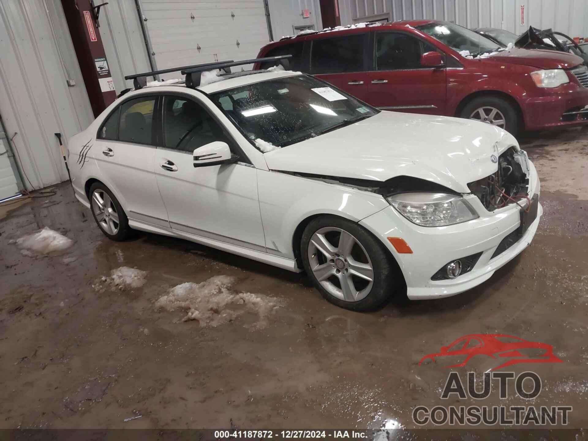 MERCEDES-BENZ C-CLASS 2010 - WDDGF8BBXAR118392