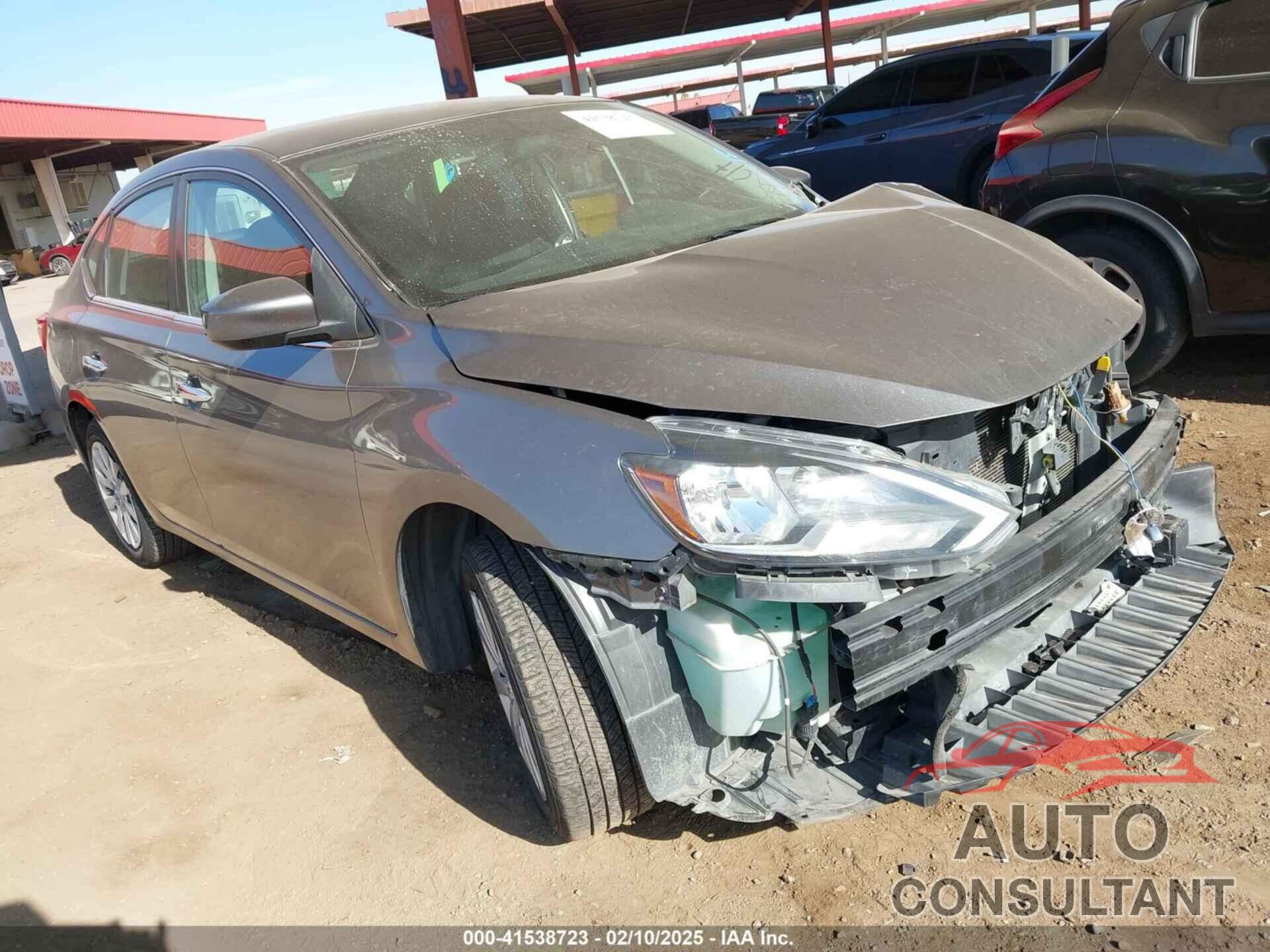 NISSAN SENTRA 2018 - 3N1AB7AP0JY310887