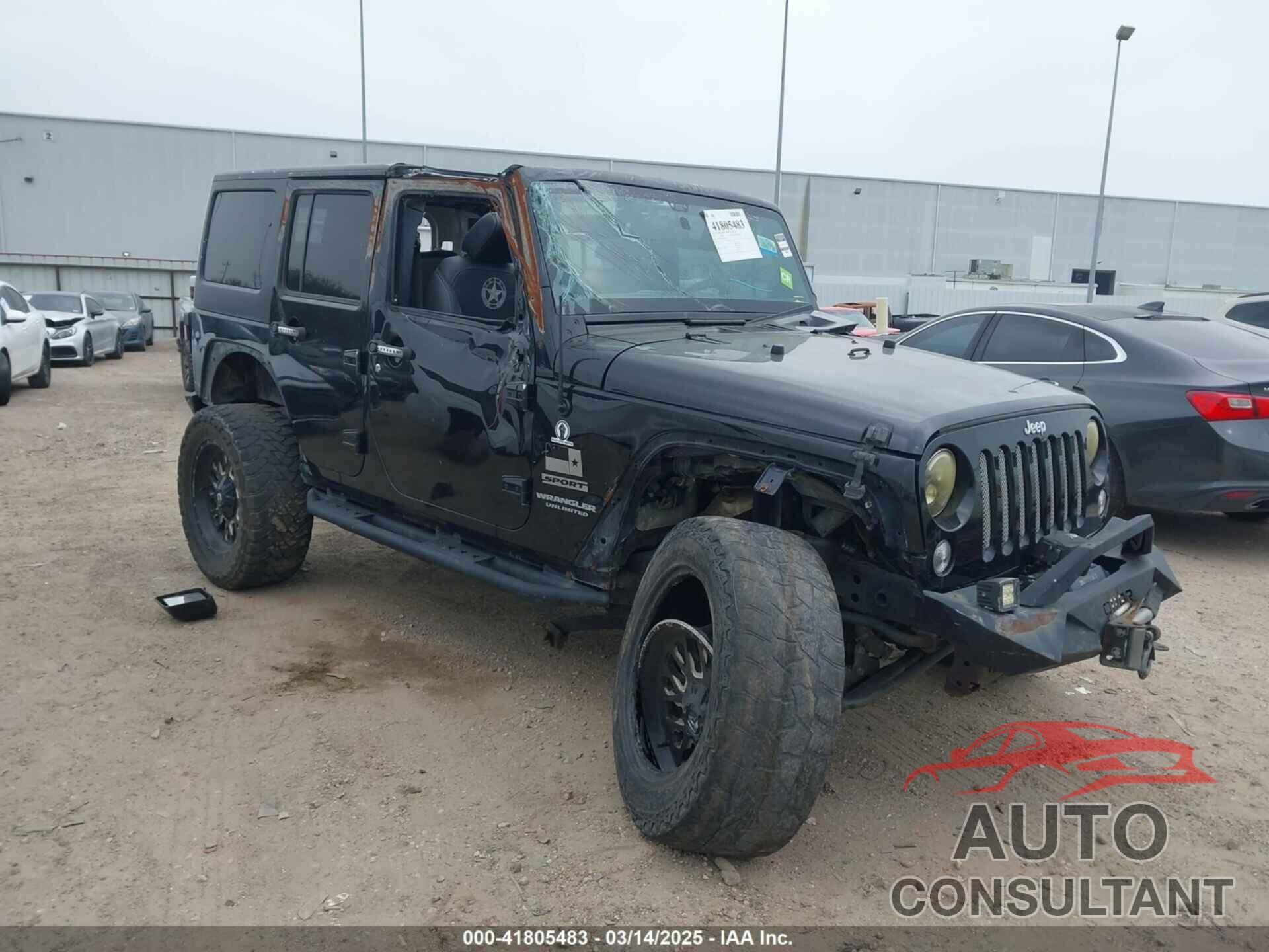 JEEP WRANGLER UNLIMITED 2017 - 1C4BJWDG3HL742662