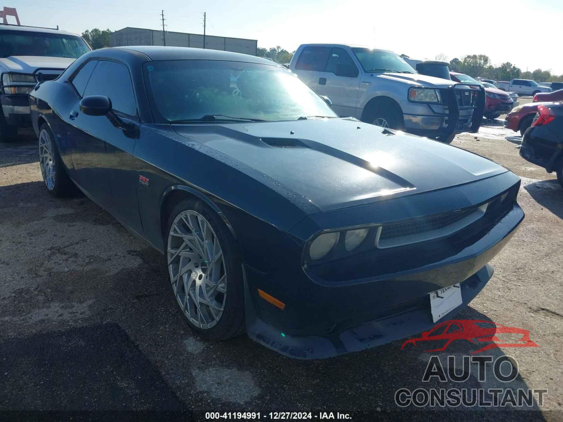 DODGE CHALLENGER 2012 - 2C3CDYAG9CH176853