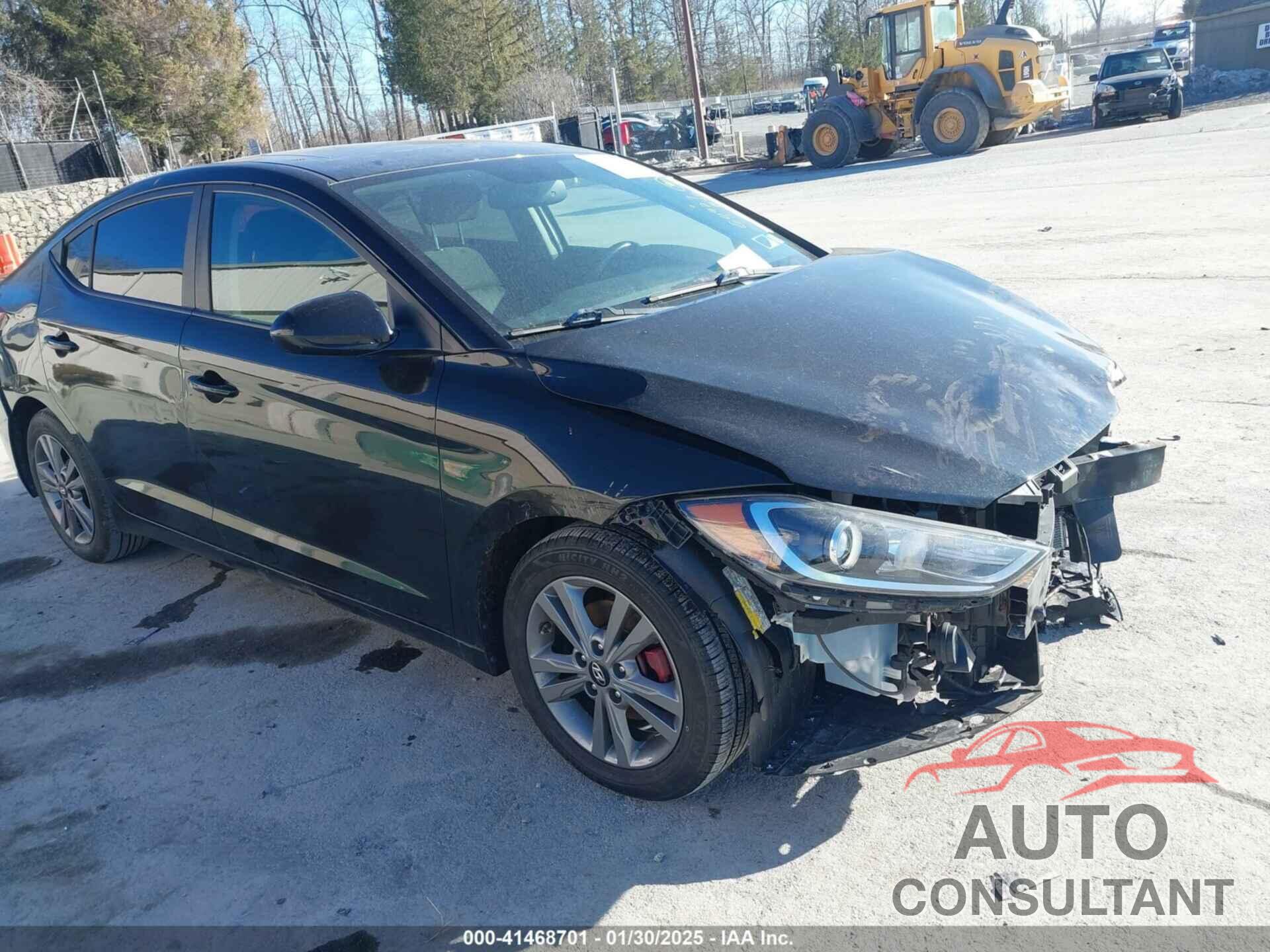 HYUNDAI ELANTRA 2017 - KMHD84LF6HU295039