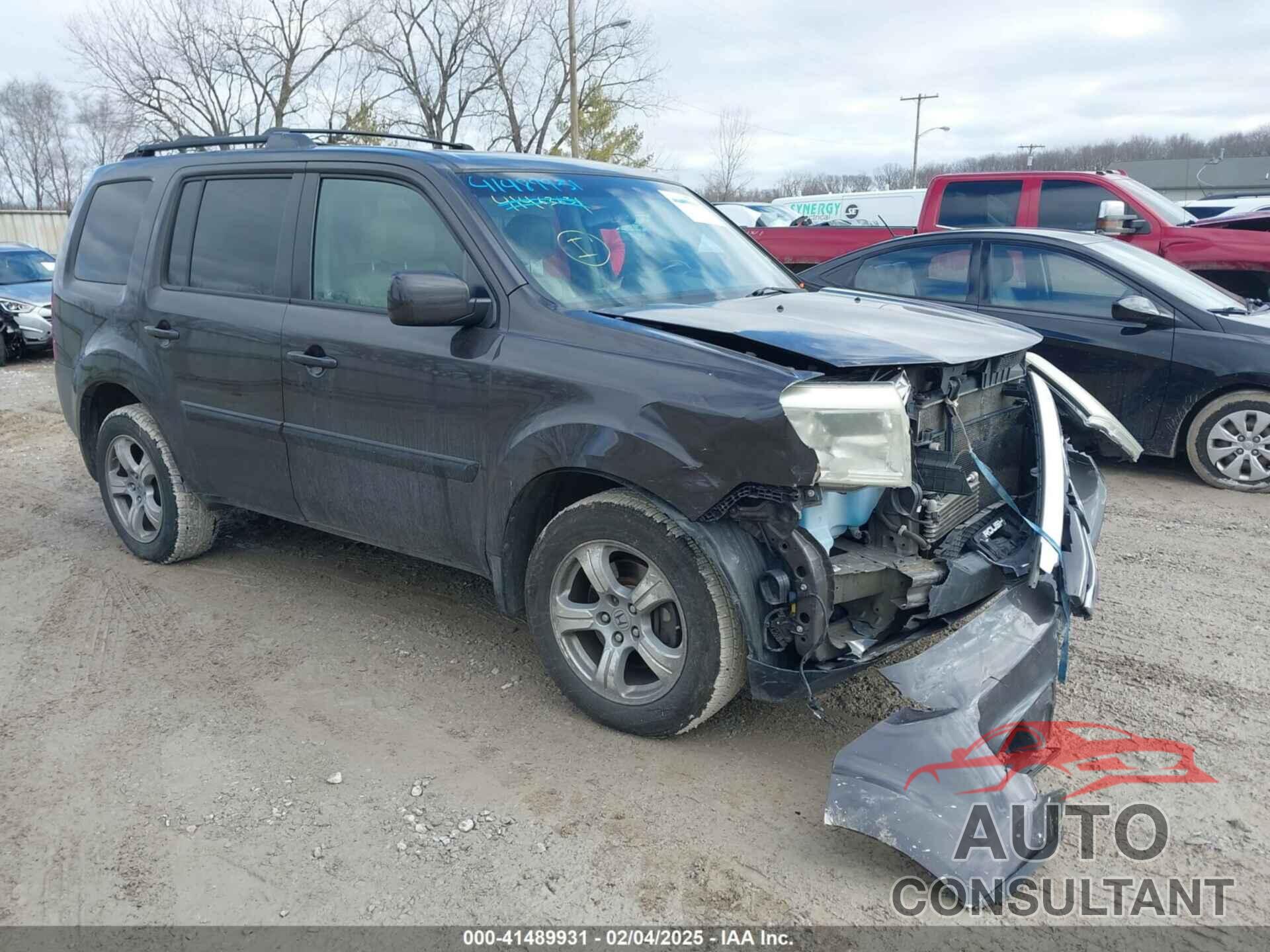 HONDA PILOT 2012 - 5FNYF4H66CB049081